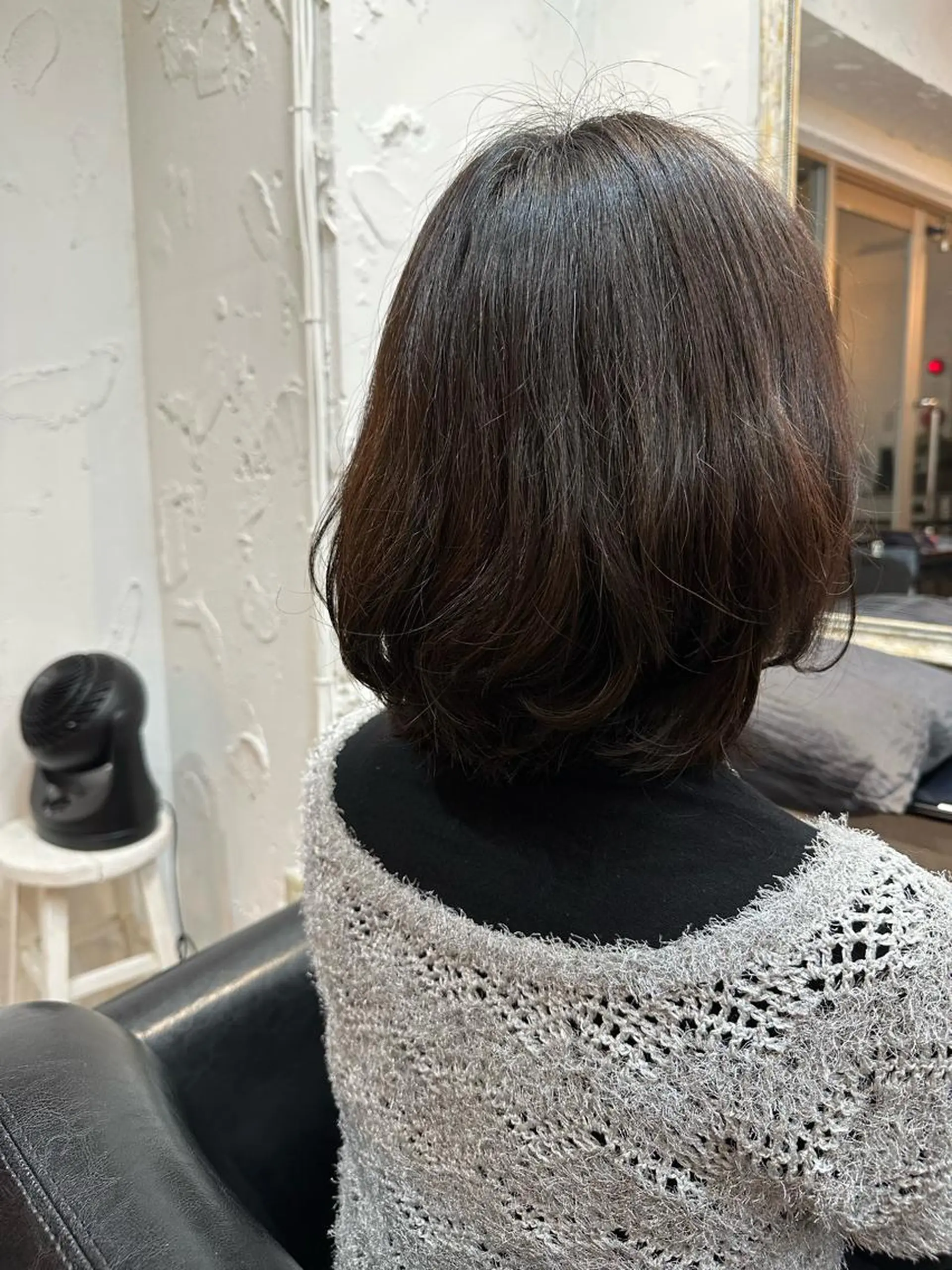 ショート パーマ カット パーマ トリートメント 庭山 理沙のヘアスタイル