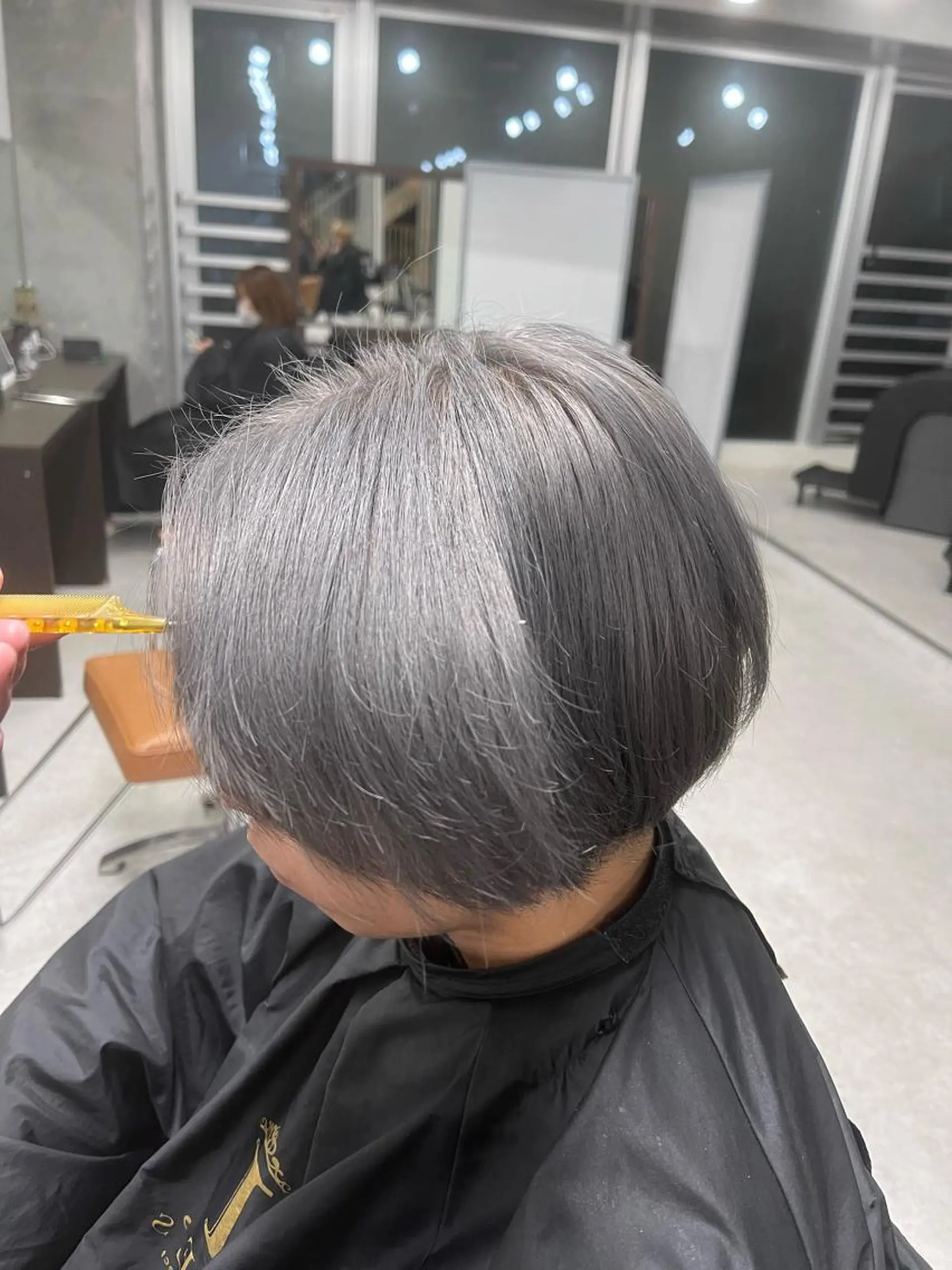 メンズ ヘアカラー トリートメント ヘアセット メンズ特化/ アキラのヘアスタイル