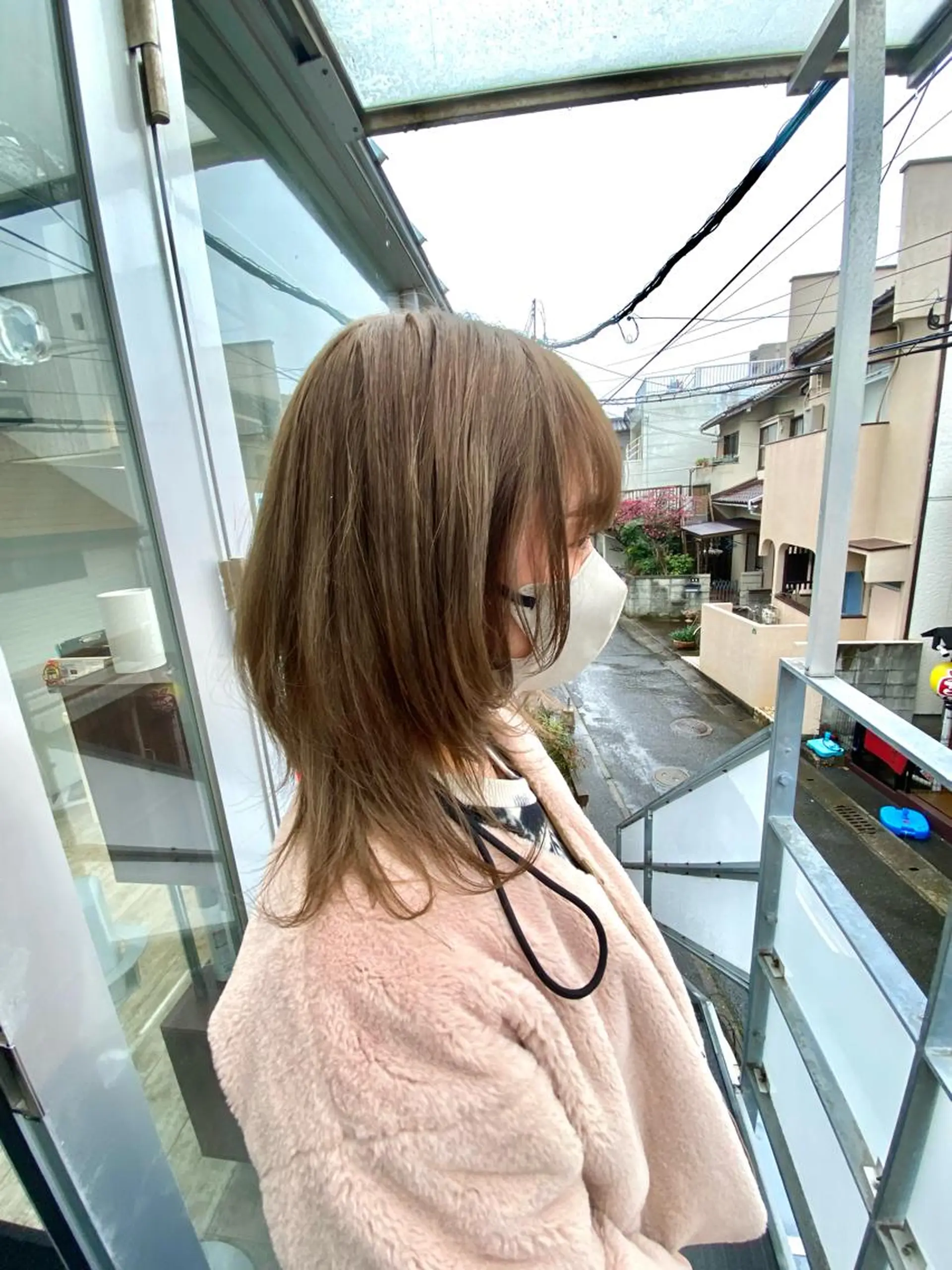 ミディアム カット ヘアカラー flui hair所属・ショート✨美髪矯正✨ wasaiのヘアスタイル