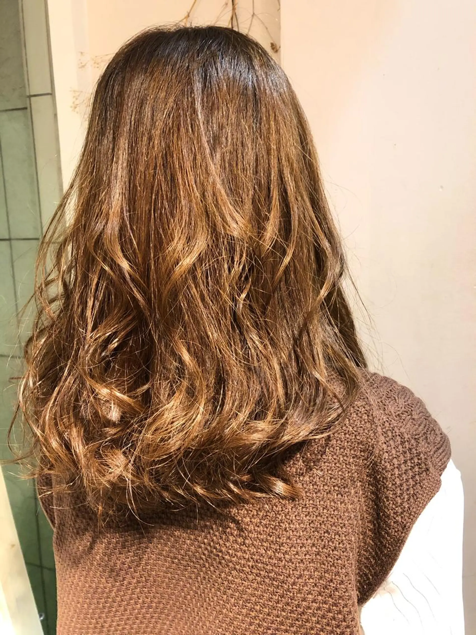 セミロング アッシュ ★糀谷 敬大のヘアスタイル