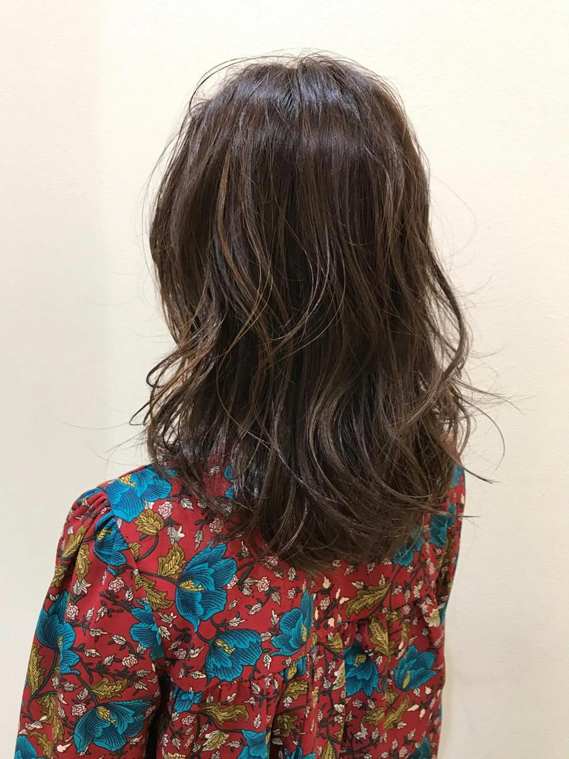 セミロング ヘアカラー トリートメント ✨酸性ストレート✨ 南川だいさくのヘアスタイル