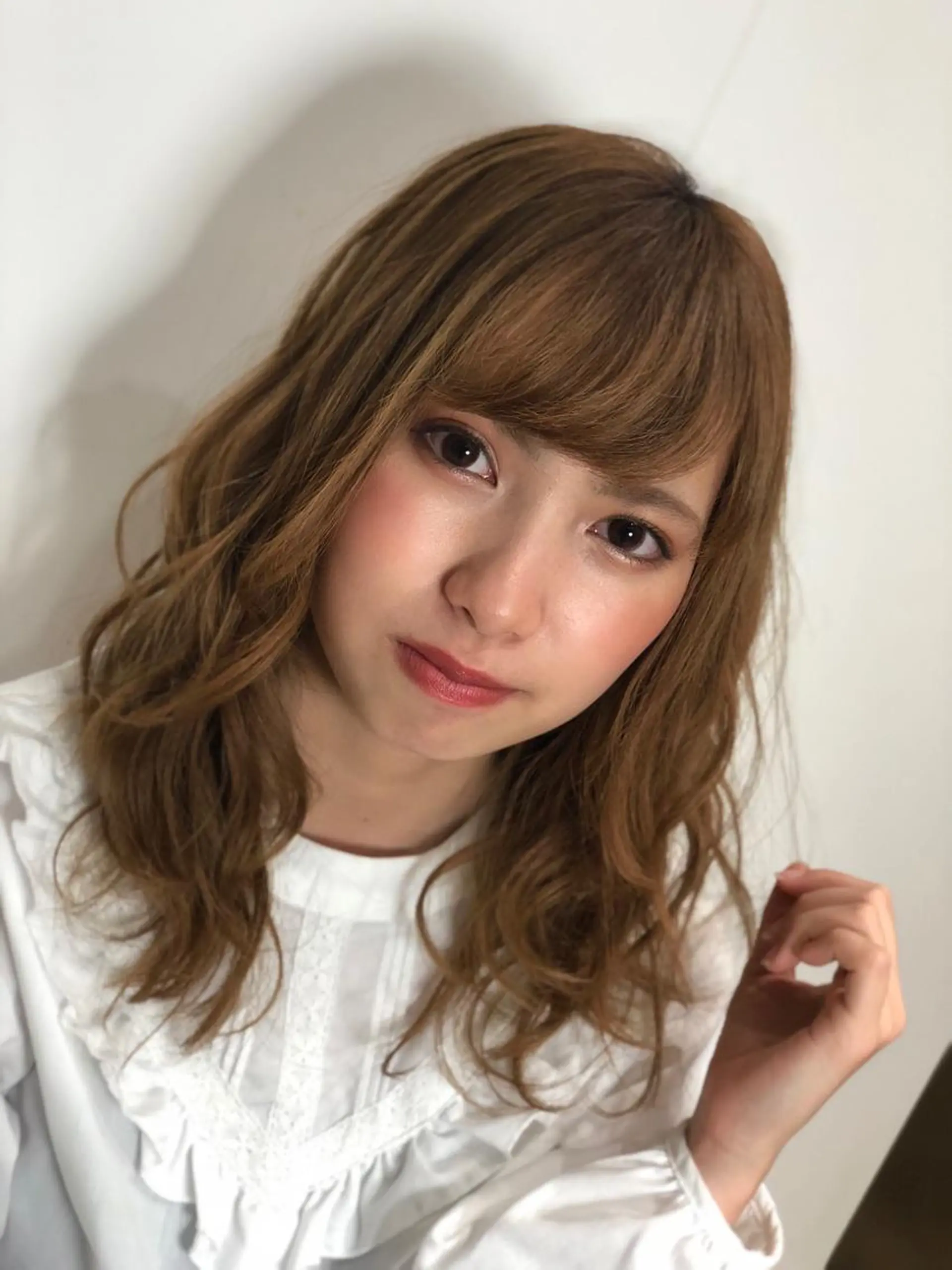 ロング ヘアカラー トリートメント Ash中目黒店 榊間茜のヘアスタイル