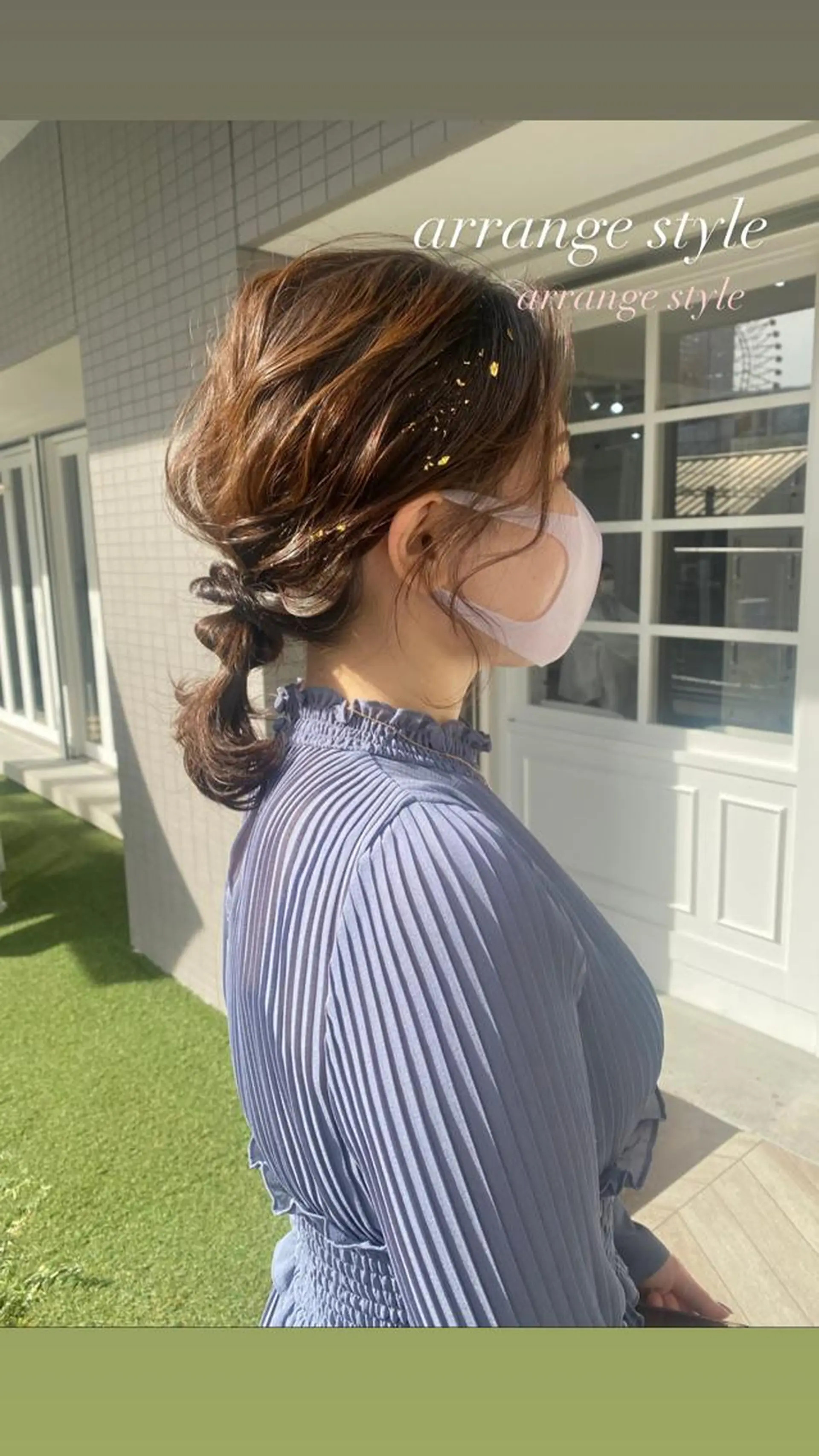ミディアム ヘアセット 似合わせ大得意美容師 .Haruka.のヘアスタイル