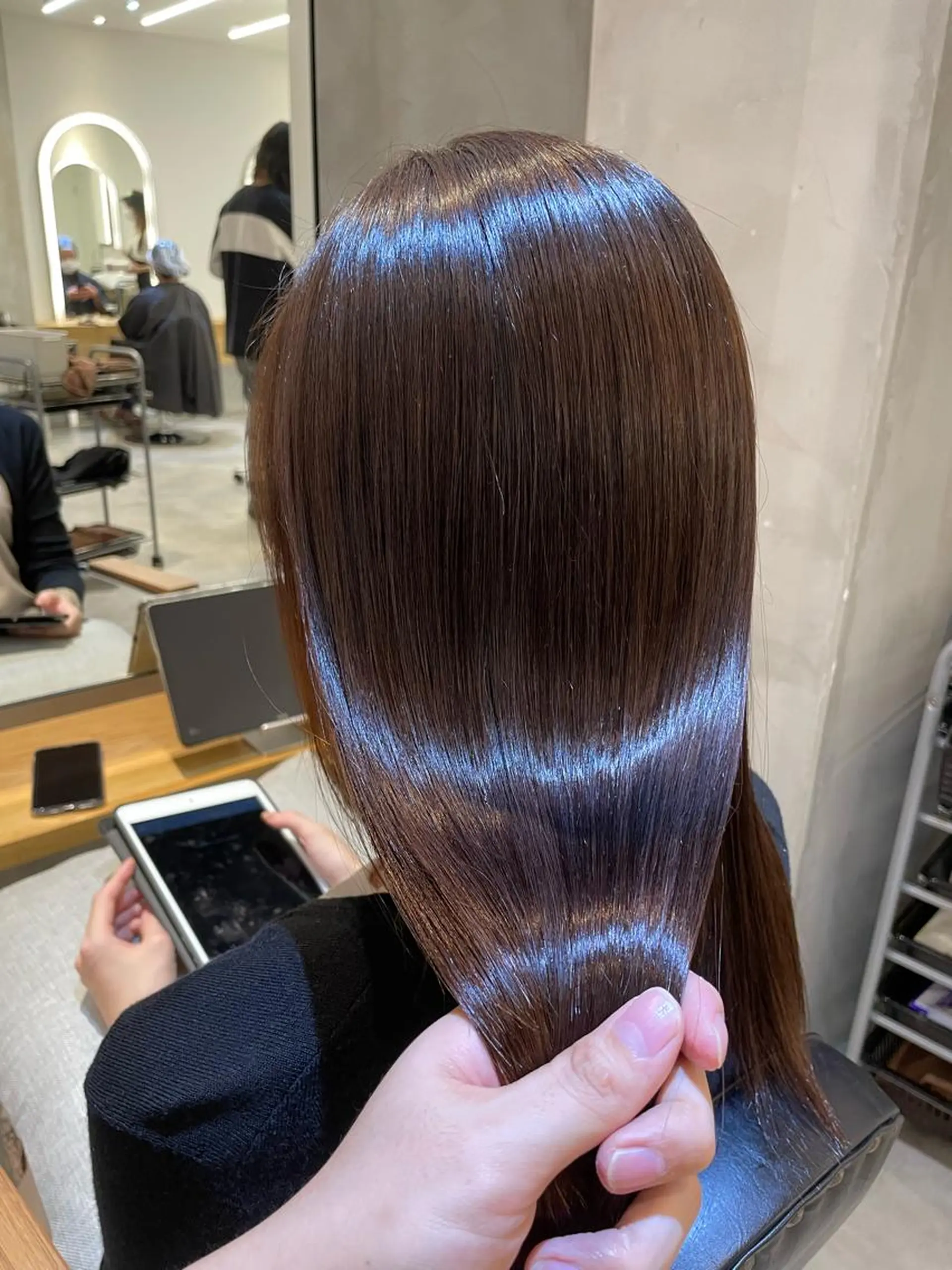 セミロング 💍美髪矯正💍 山田　涼也のヘアスタイル