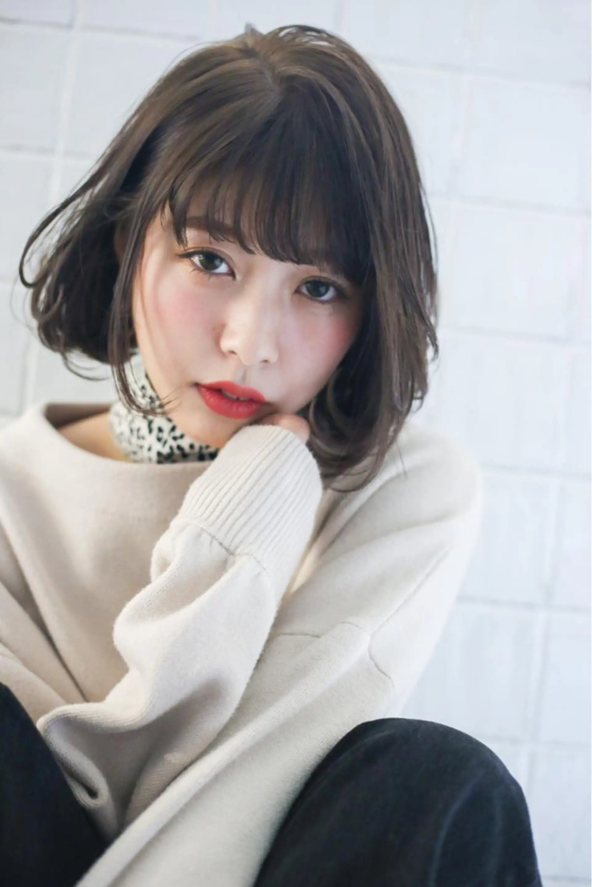 ショート カラー 再現度&髪質改善 LISAのヘアスタイル