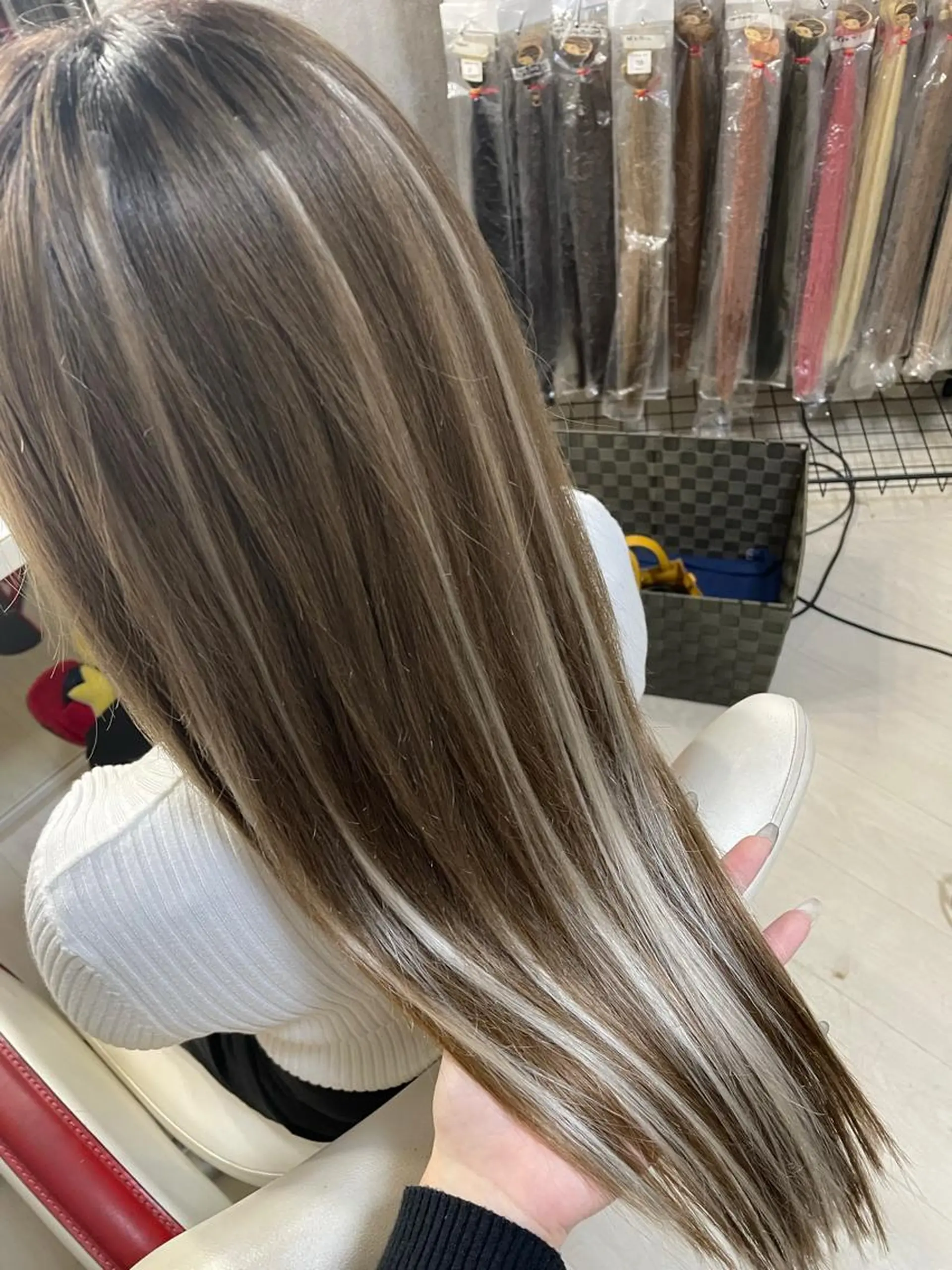 ロング 卒業式のヘアスタイル エクステ ドレスアップ南草津所属・🫧ドレスアップ 南草津店🫧のヘアスタイル