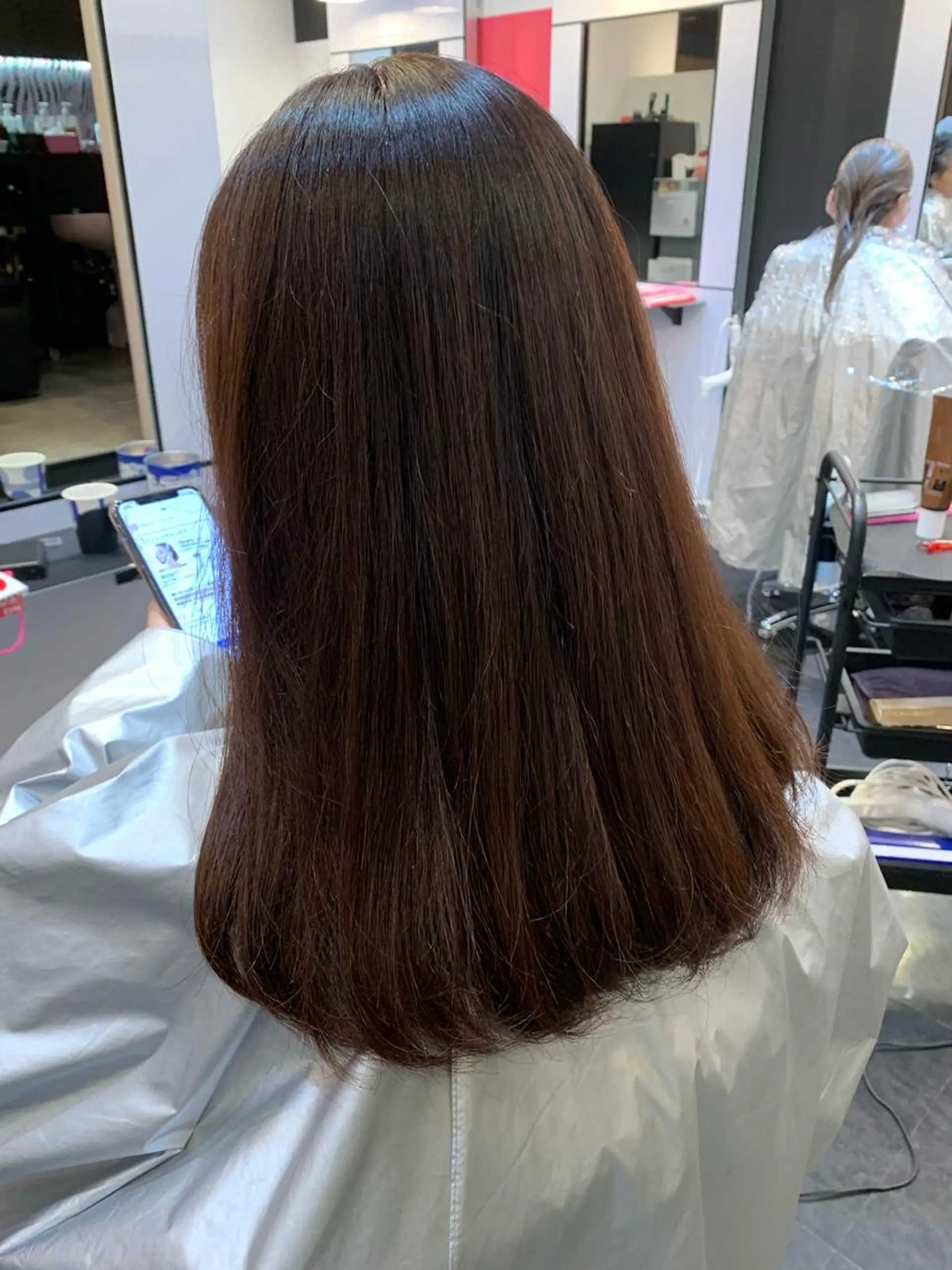 カラー アッシュ ブラウンカラー 透明感カラー ココアブラウン Co-Works所属・杉山 拓矢のヘアスタイル