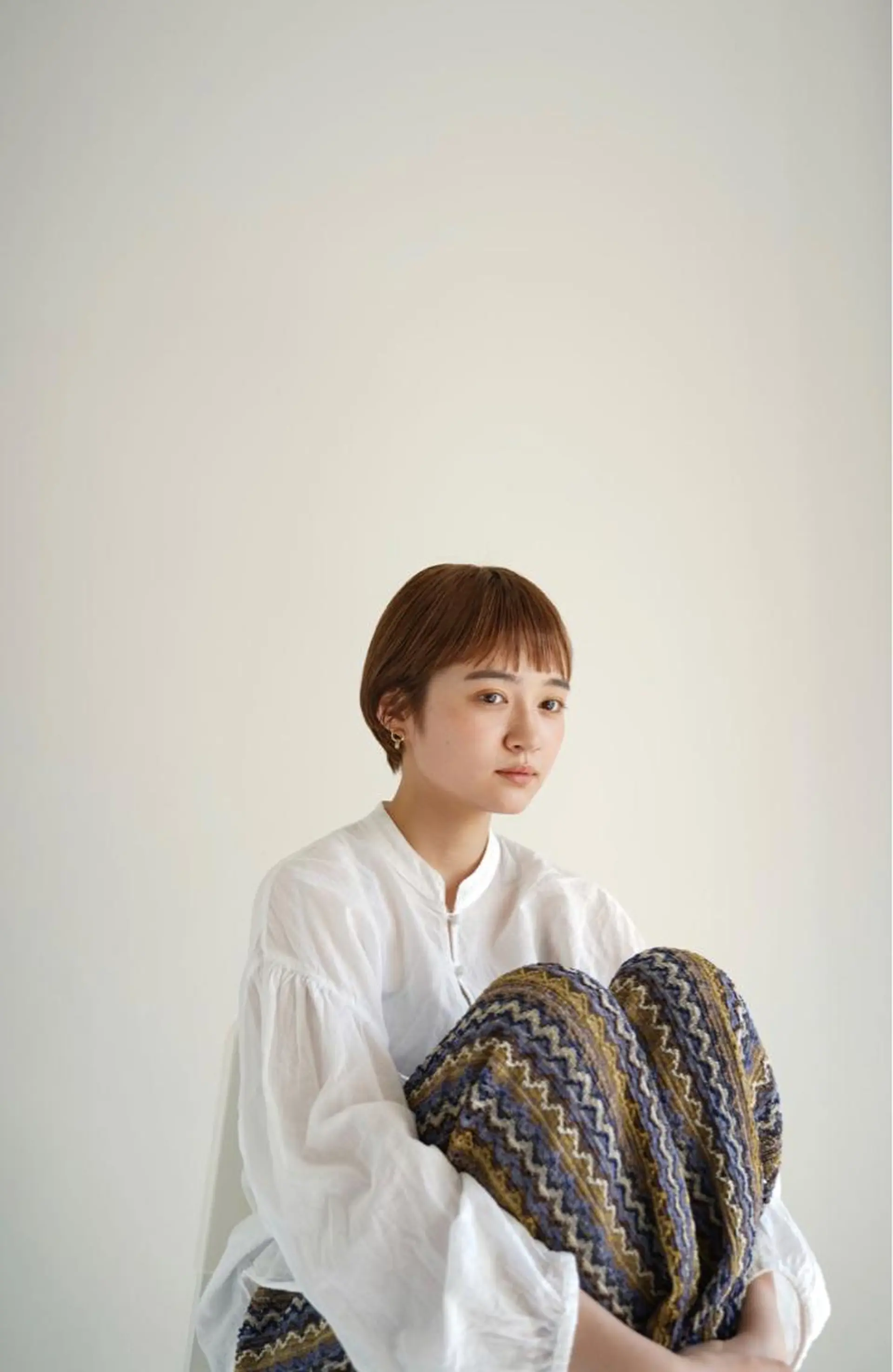 ショート カラー THE DAY所属・AKI HASHIMOTOのヘアスタイル