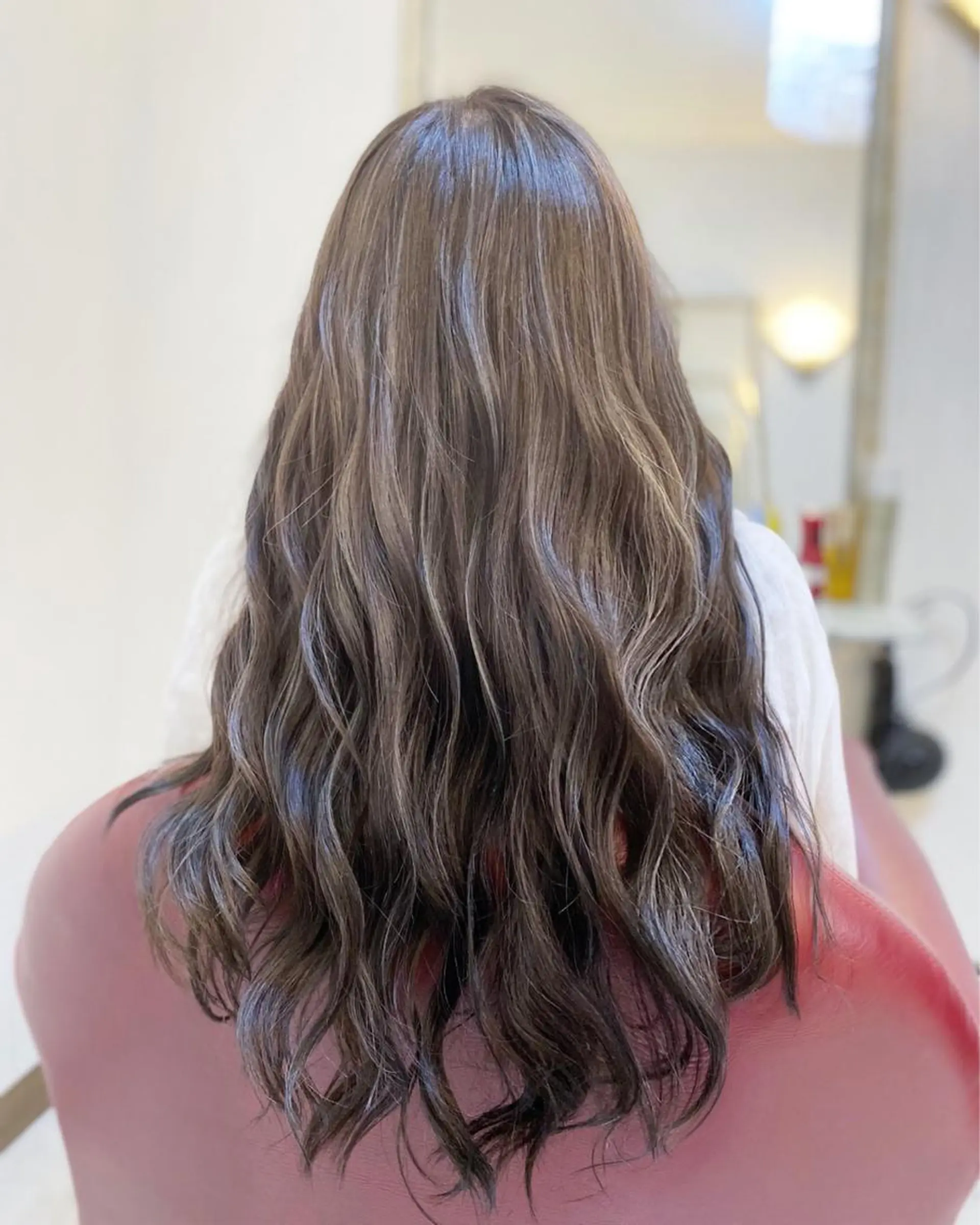 ロング カラー ハイライトカラー ハイライト カット ヘアカラー トリートメント KEN 🌟のヘアスタイル