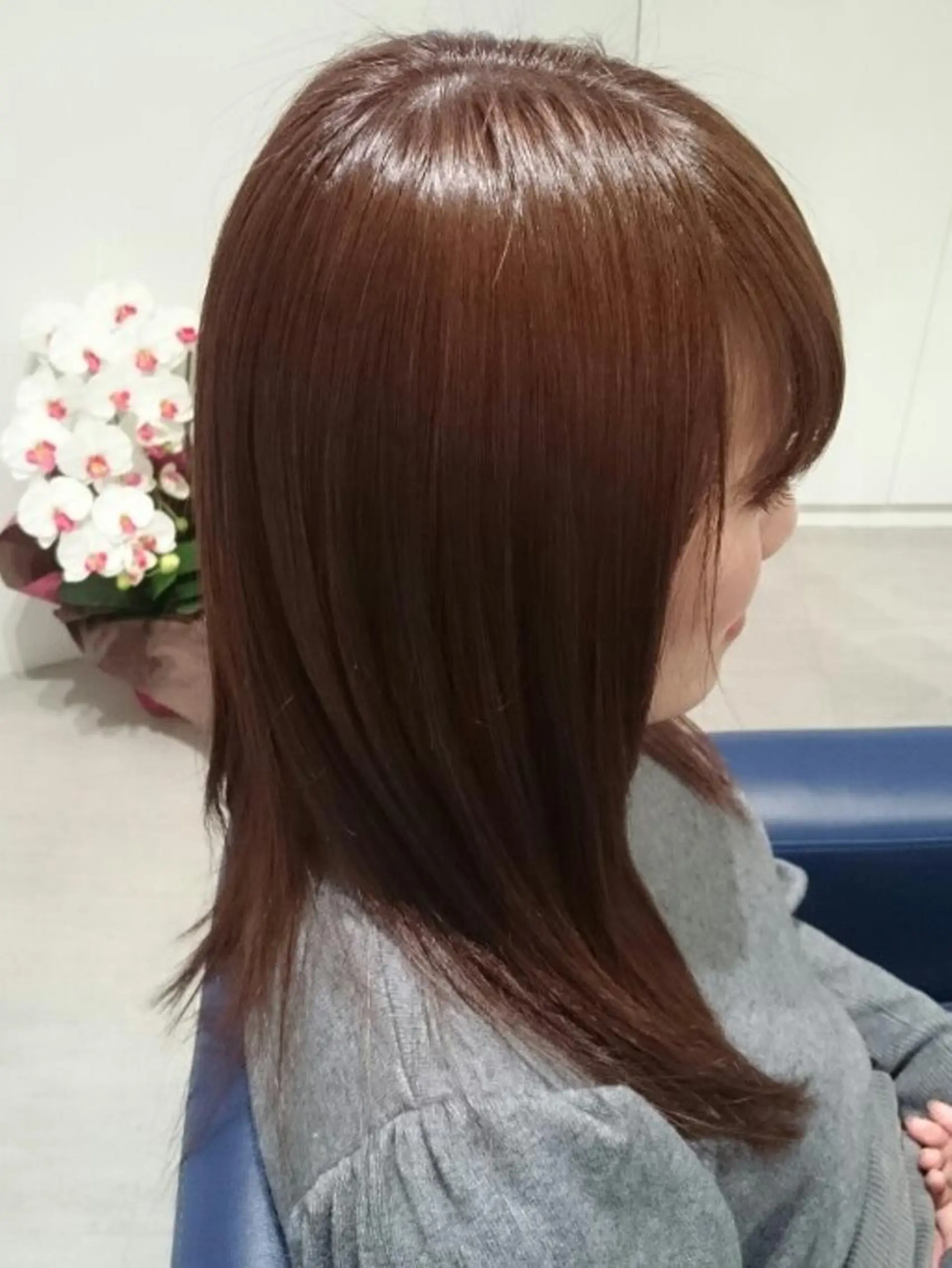 カラー アッシュ 透明感カラー ピンクカラー ヘアカラー LAUGHIEW所属・門野 なつきのヘアスタイル