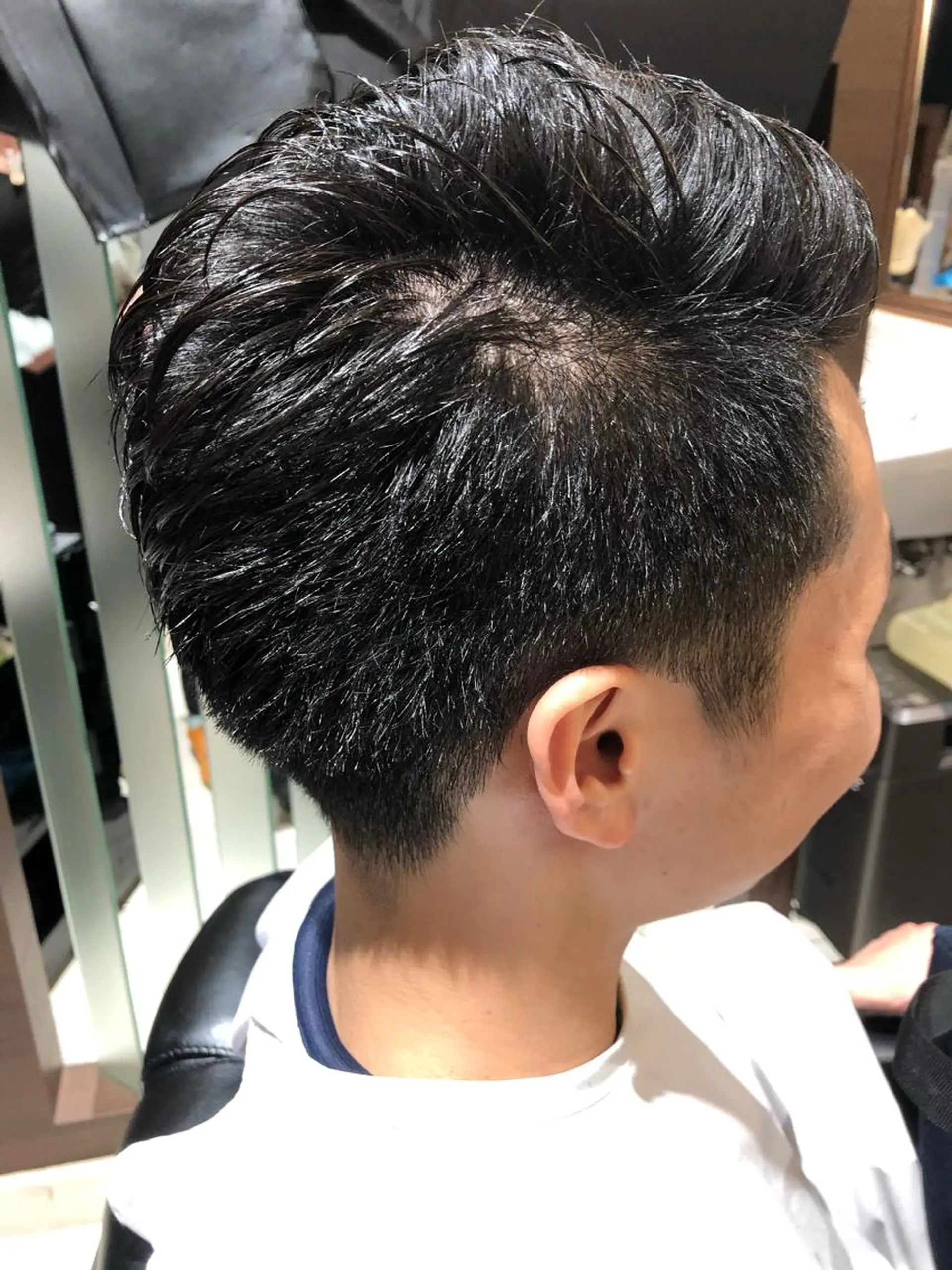 ショート カット パーマ NEXUS ZA FIRST 銀座所属・岡崎 隆晟のヘアスタイル