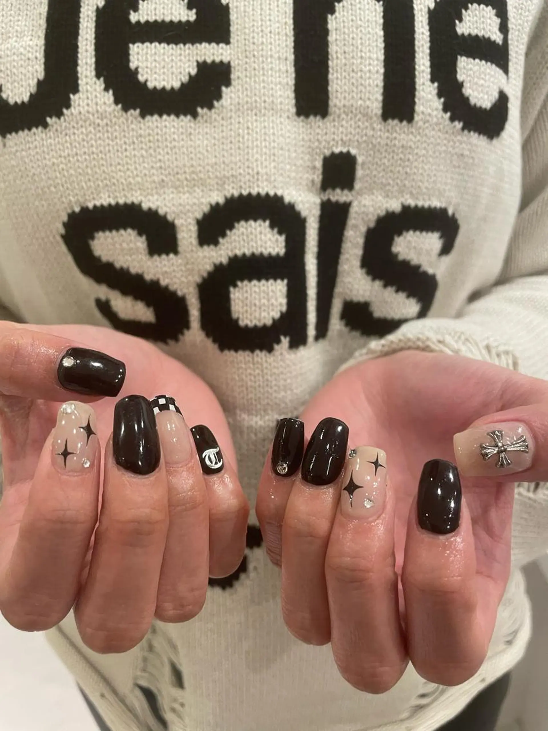 ネイル 束感まつ毛/ネイル/ LED♥KIRARAのマツエク・マツパデザイン