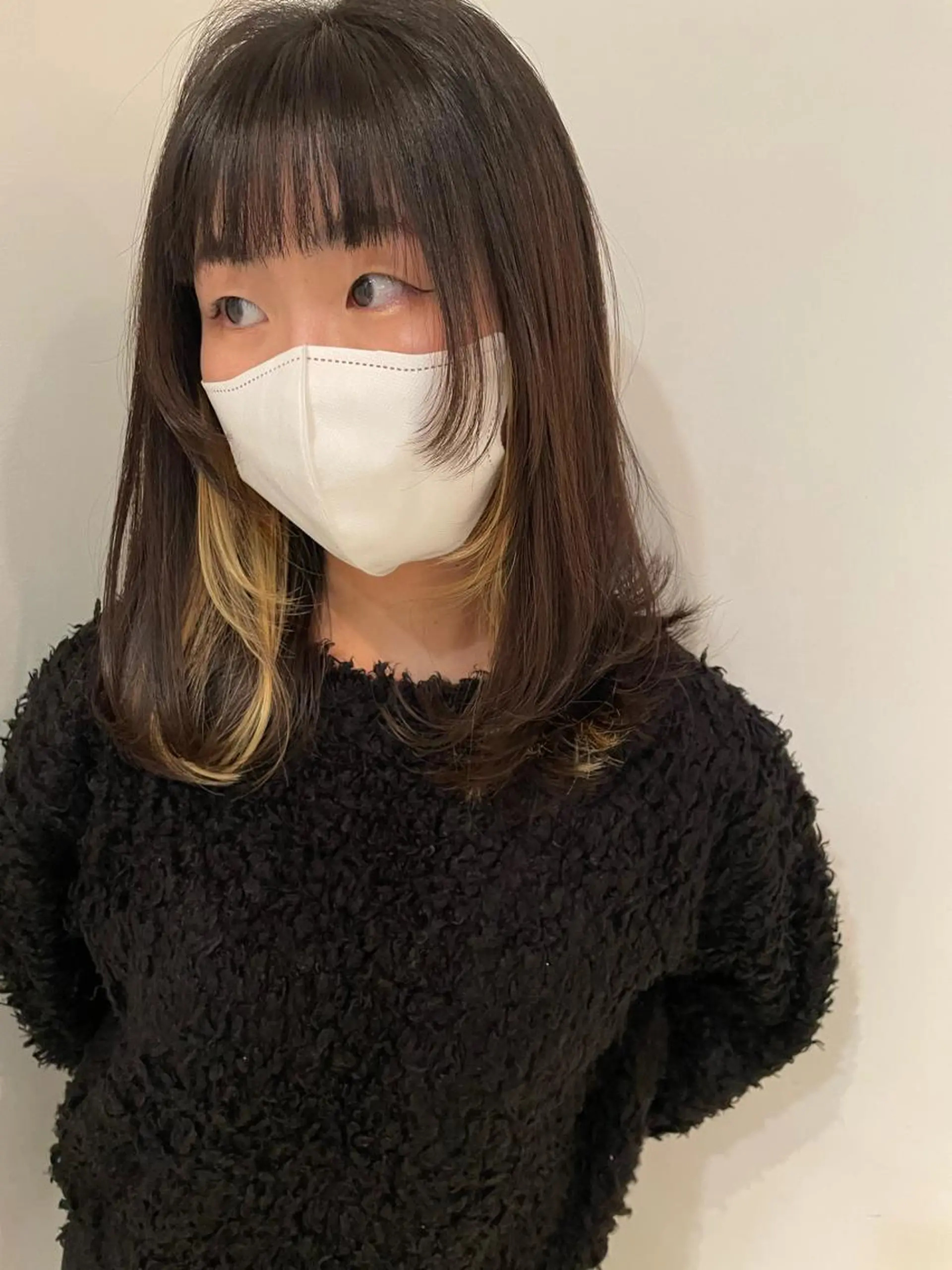 ロング レイヤーカット ショート/ブリーチ mizuki🐋のヘアスタイル