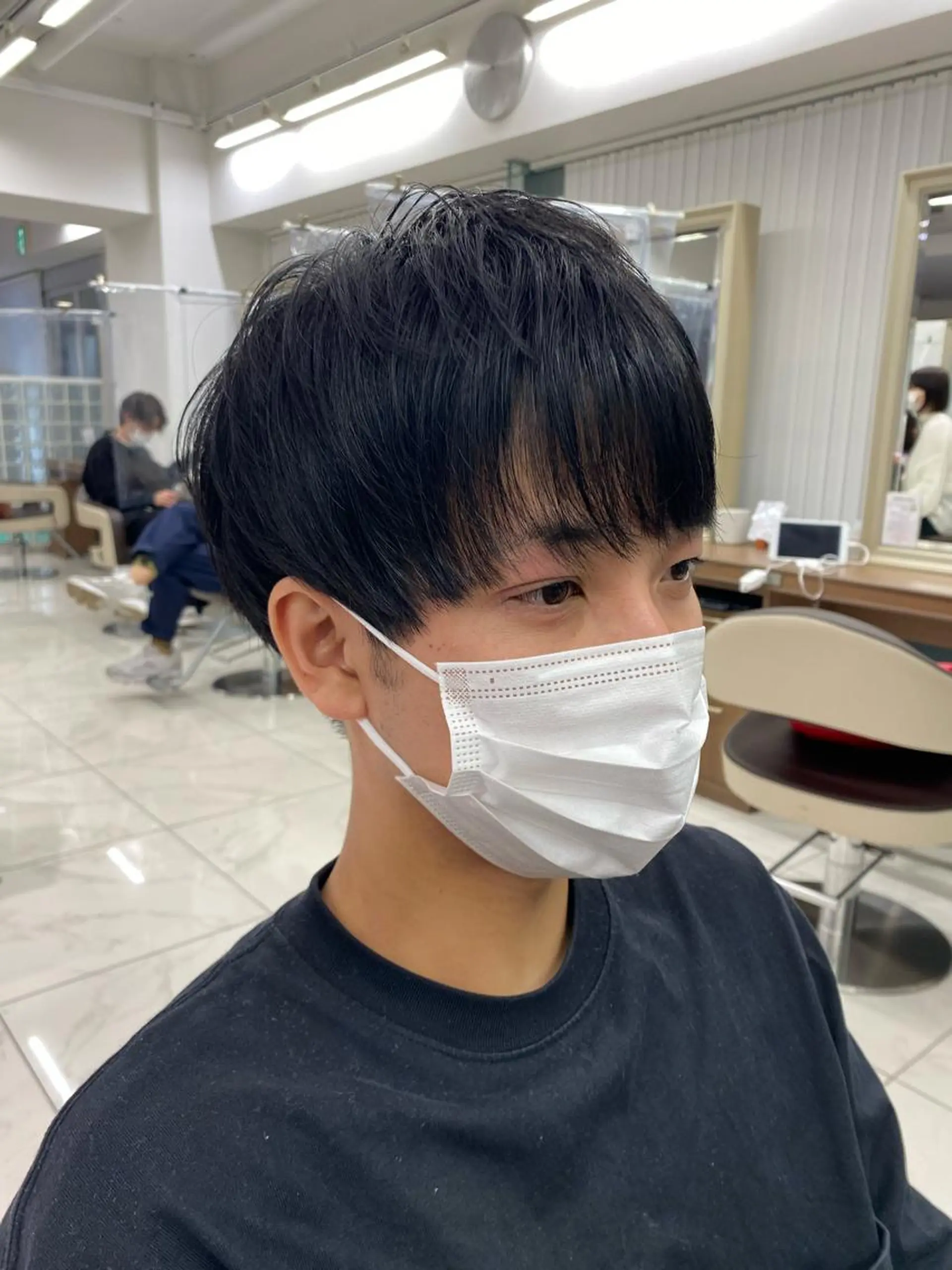 ショート 長妻莉央/縮毛矯正 髪質改善カラーのヘアスタイル