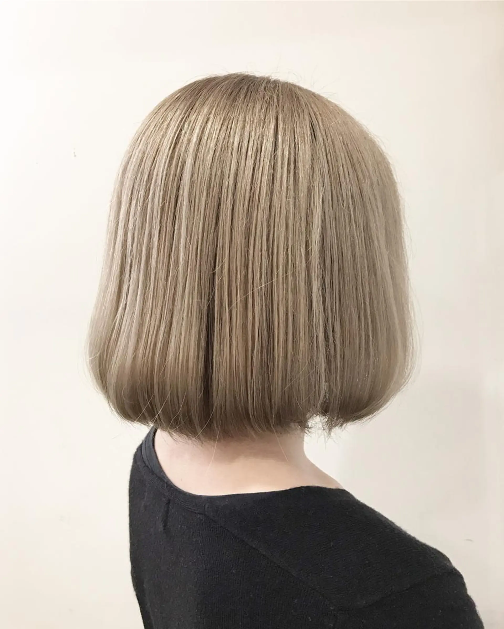 ミディアム カラー ブリーチ ハイトーンカラー WONK. ウォンク 心斎橋のヘアスタイル