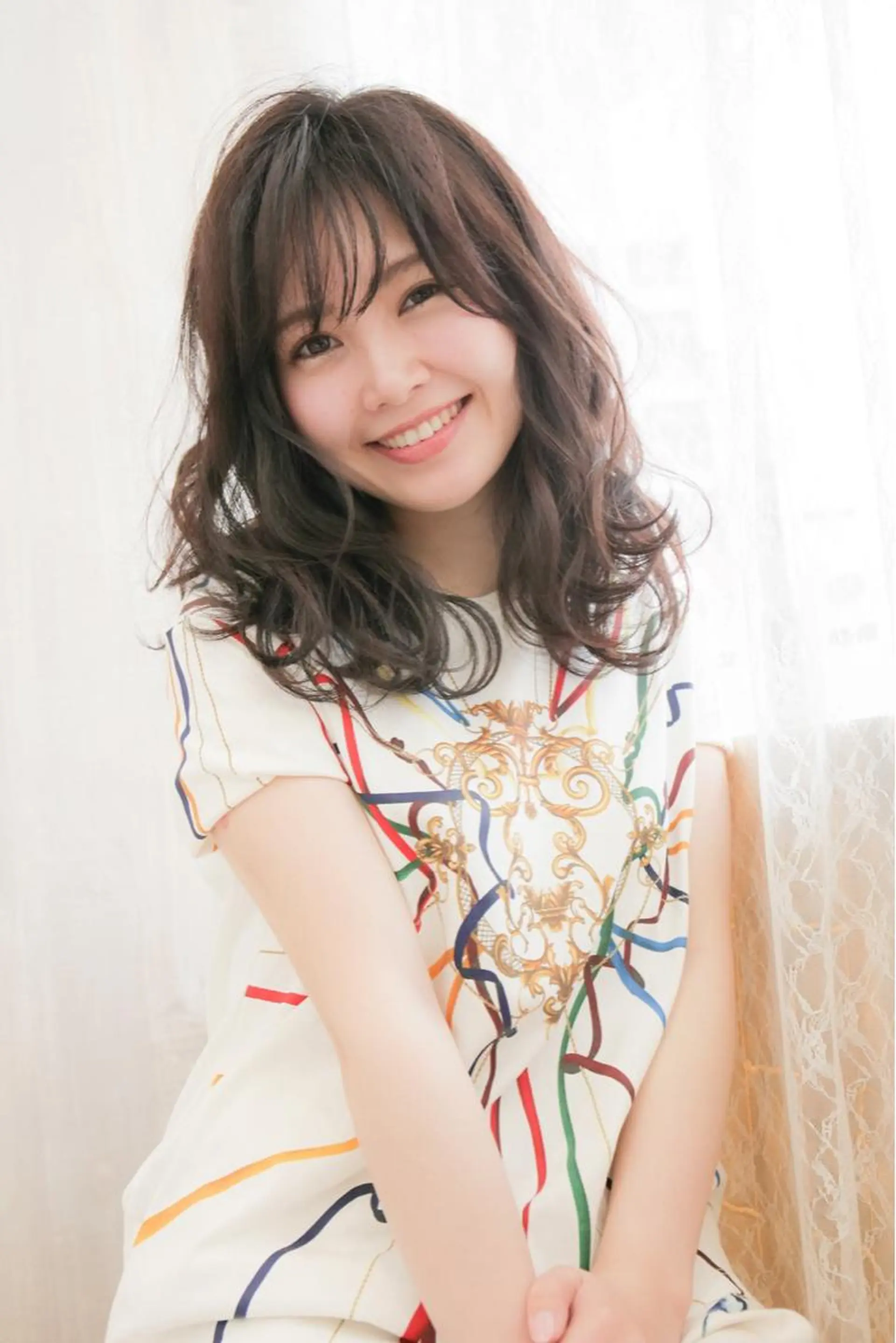 セミロング 🌟ayame🌟 小野寺諒のヘアスタイル