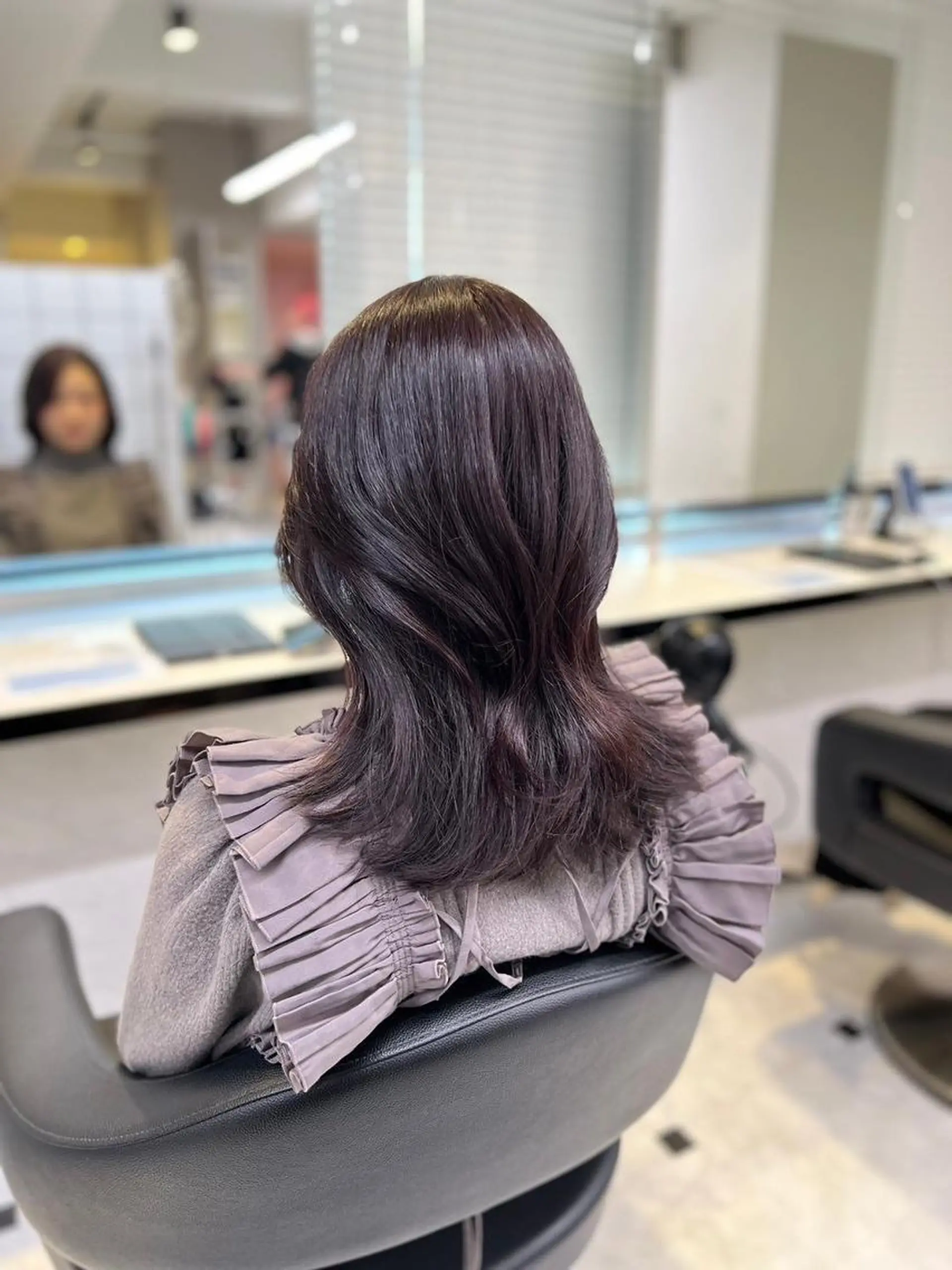 カラー 韓国風🇰🇷透け感 style🥀横浜のヘアスタイル