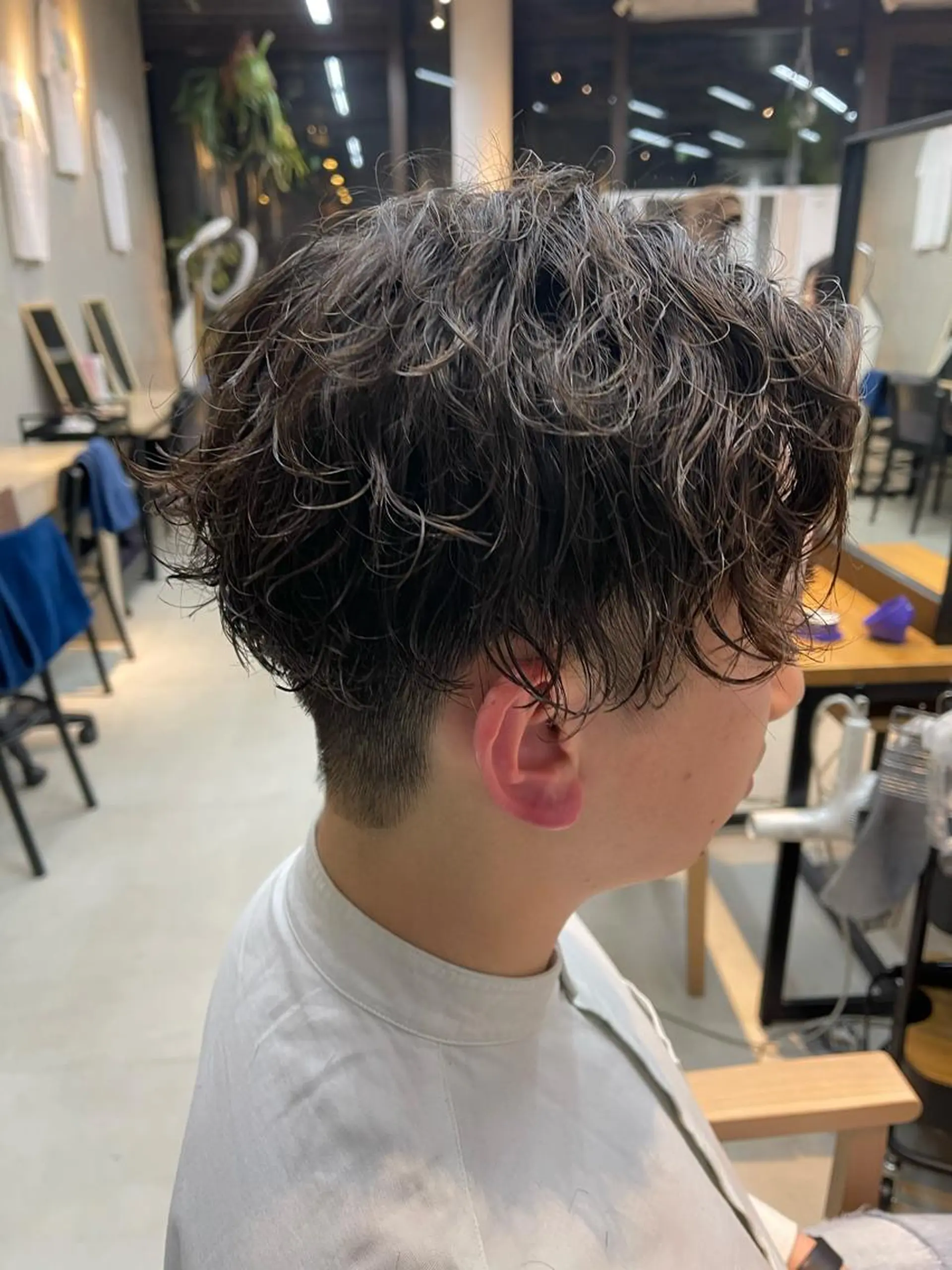 ショート パーマ メンズ mee.urawa所属・似合わせショート×透 明感/やじまたかしのヘアスタイル