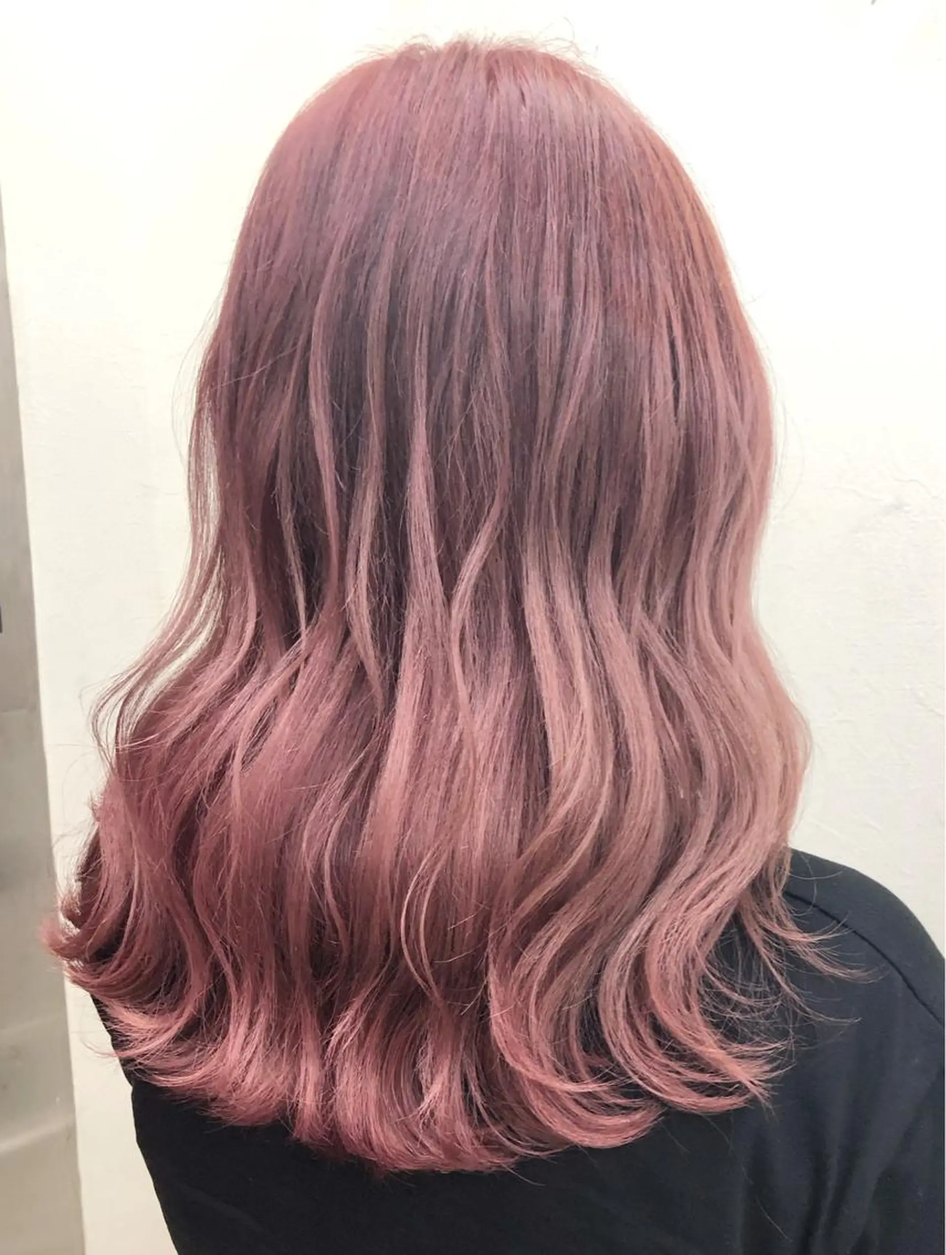 セミロング カラー ヘアアレンジ ラベンダーカラー ラベンダーピンク ピンクカラー KEISUKE/カラ ー🐶シールエクステのヘアスタイル