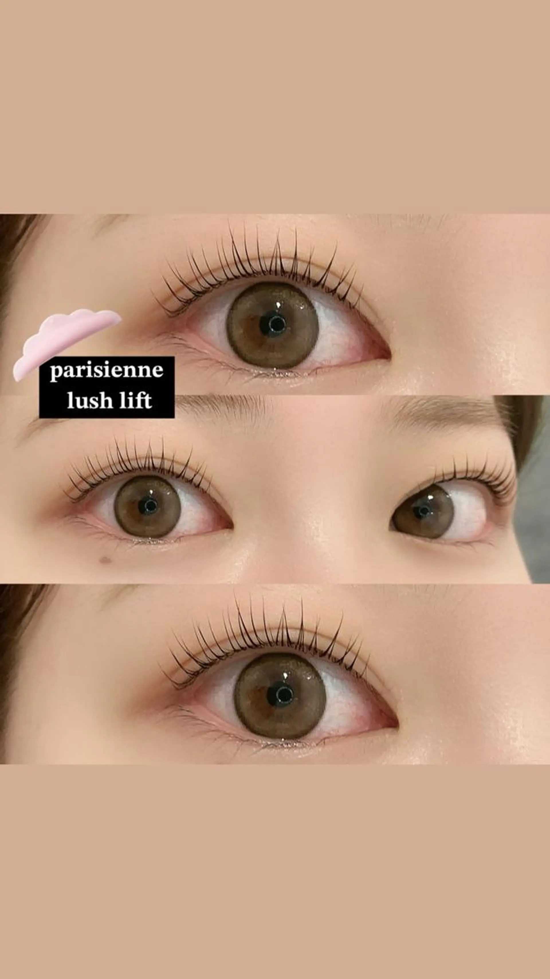 マツエク・マツパ パリジェンヌラッシュリフト まつげパーマ miiia lash所属・miiia lashのマツエク・マツパデザイン