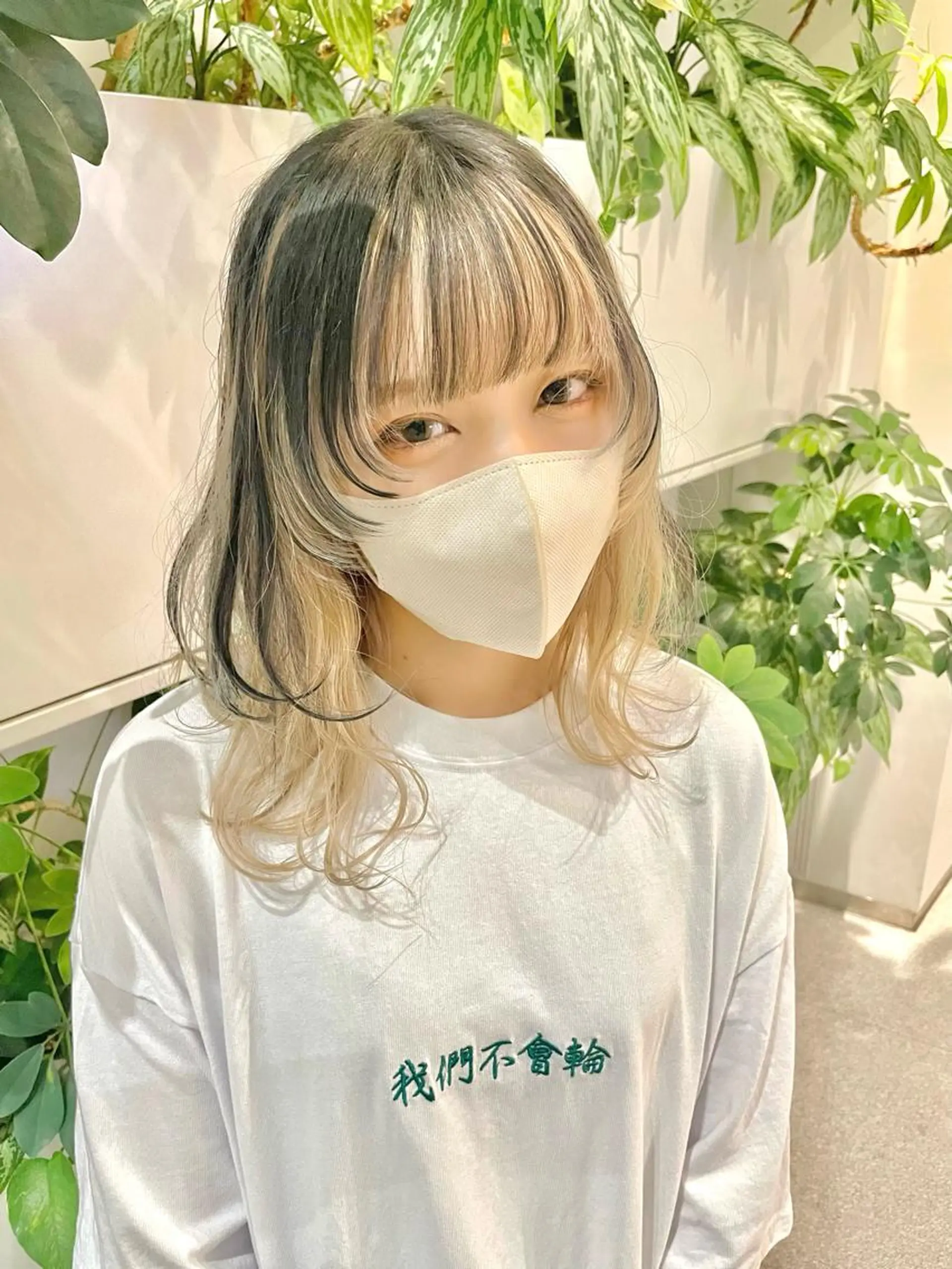ミディアム ヘアカラー トリートメント 完全個室サロン💐 代表取締役💐梶谷のヘアスタイル