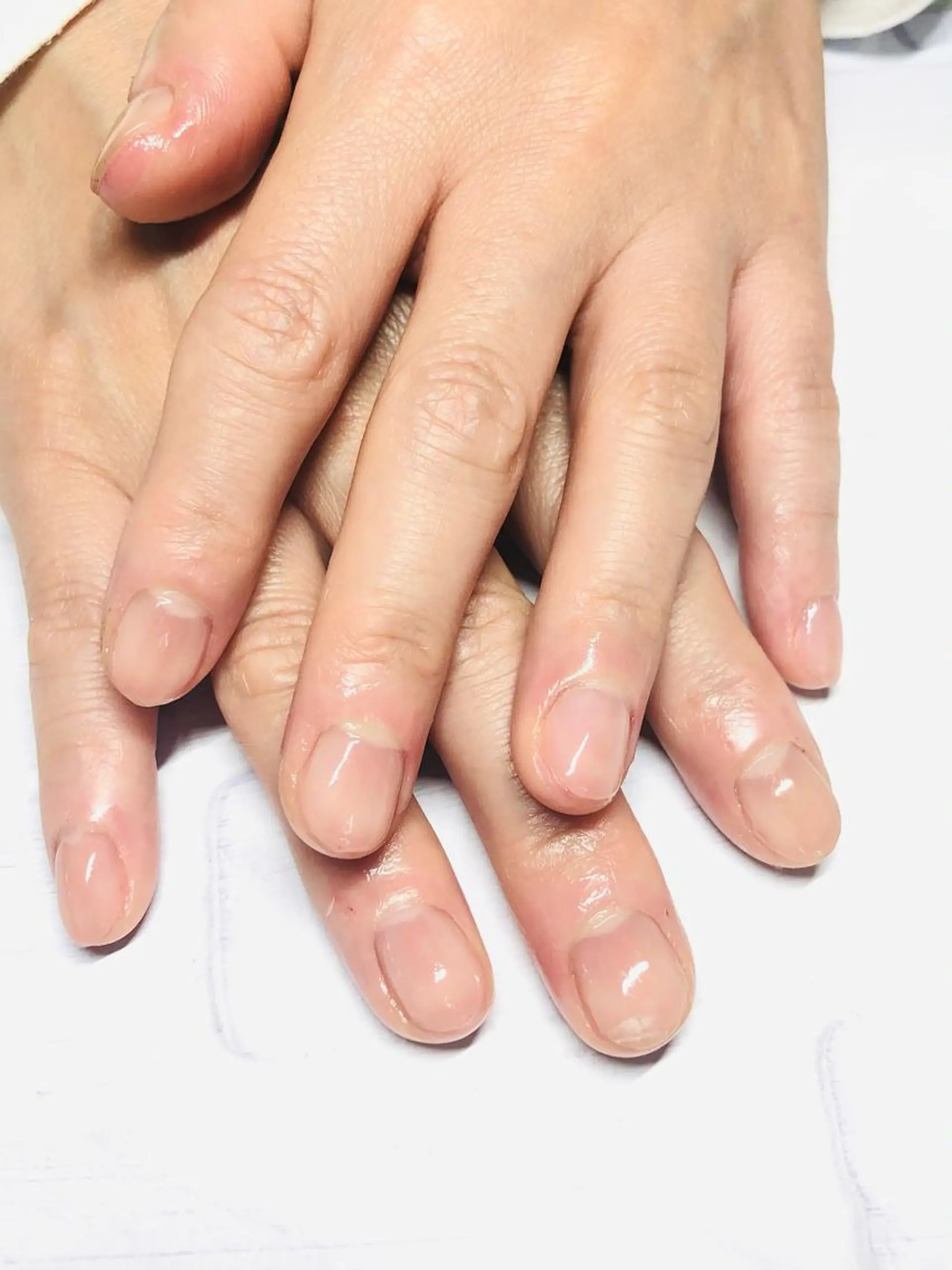 ネイル クリアネイル Mirei NAIL 金児のネイルデザイン