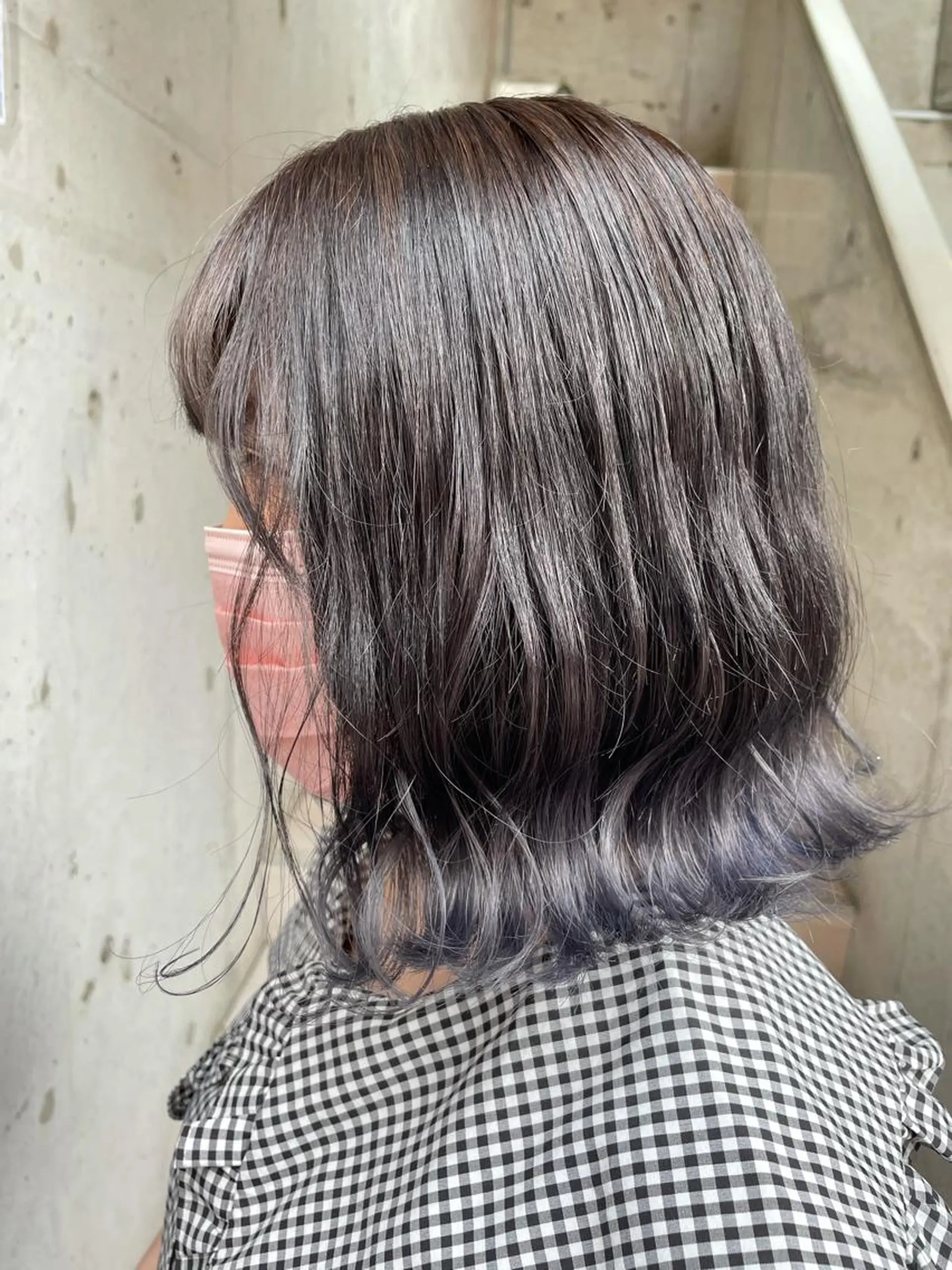 ショート カラー ブルーカラー ブルーラベンダー ラベンダーカラー 赤味消しcolor 🥣♡Ayaのヘアスタイル