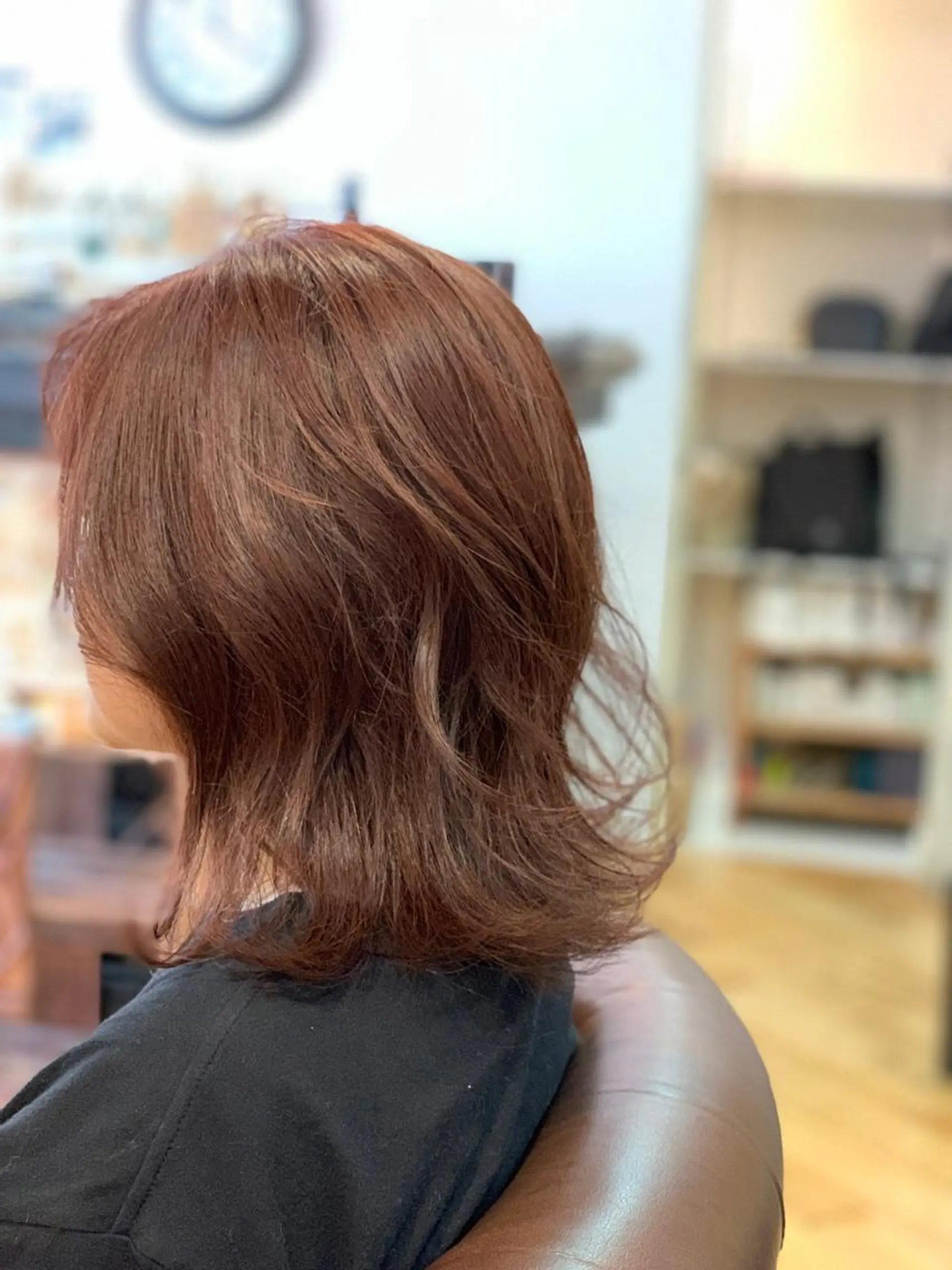 ミディアム カラー ピンクカラー カット ヘアカラー 廣瀬 智志のヘアスタイル