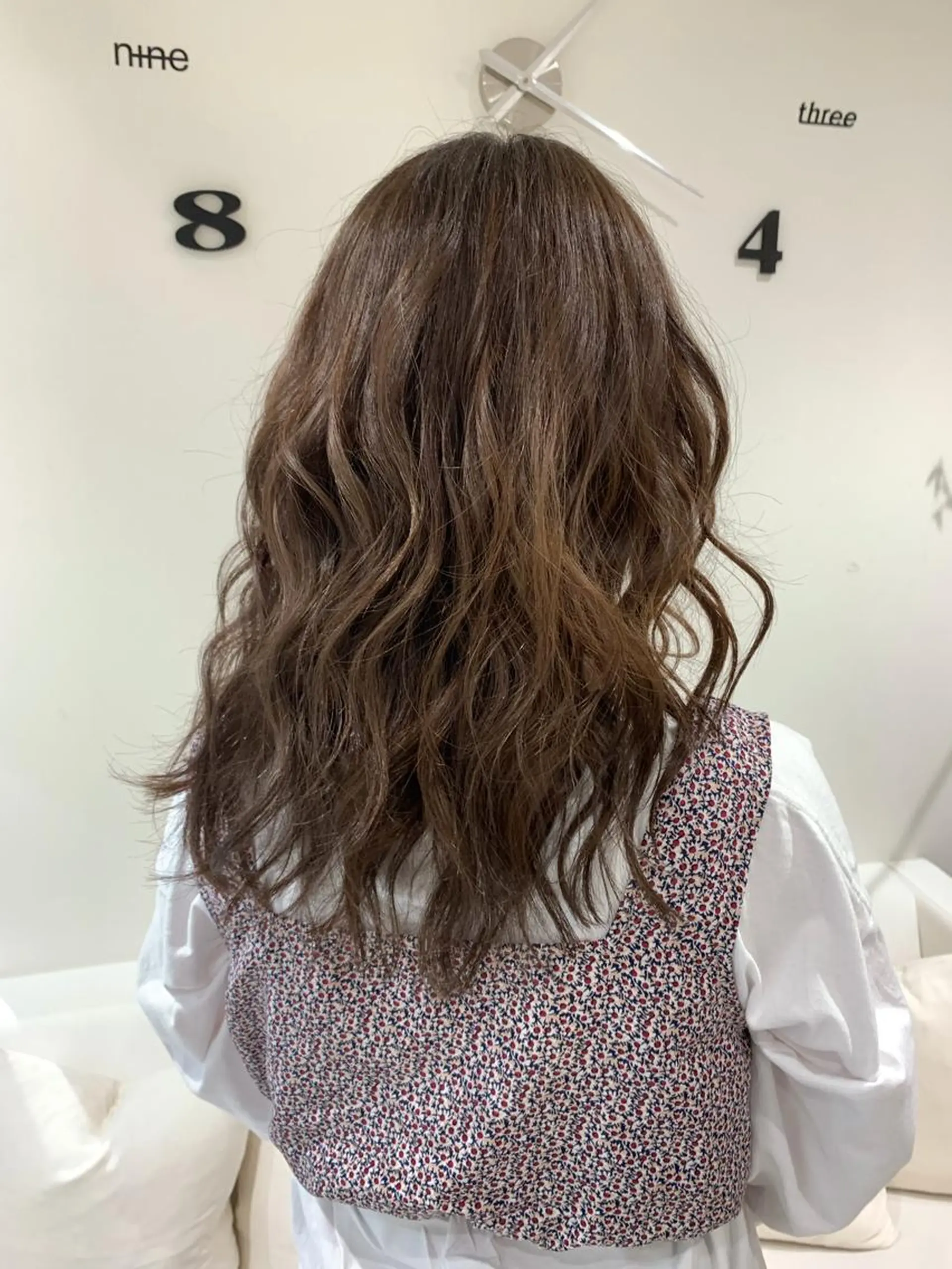 セミロング カラー ヘアカラー トリートメント 松吉 純平のヘアスタイル