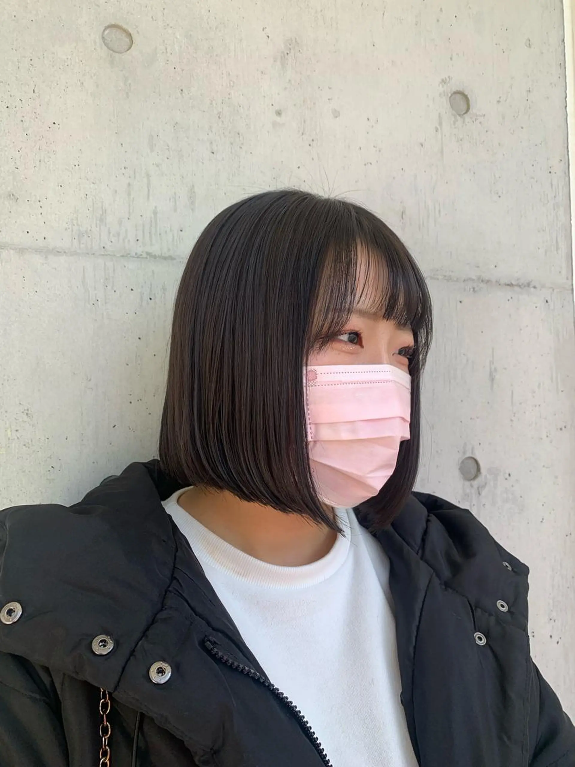 ショート ボブ カット トリートメント カネコ ユカリのヘアスタイル