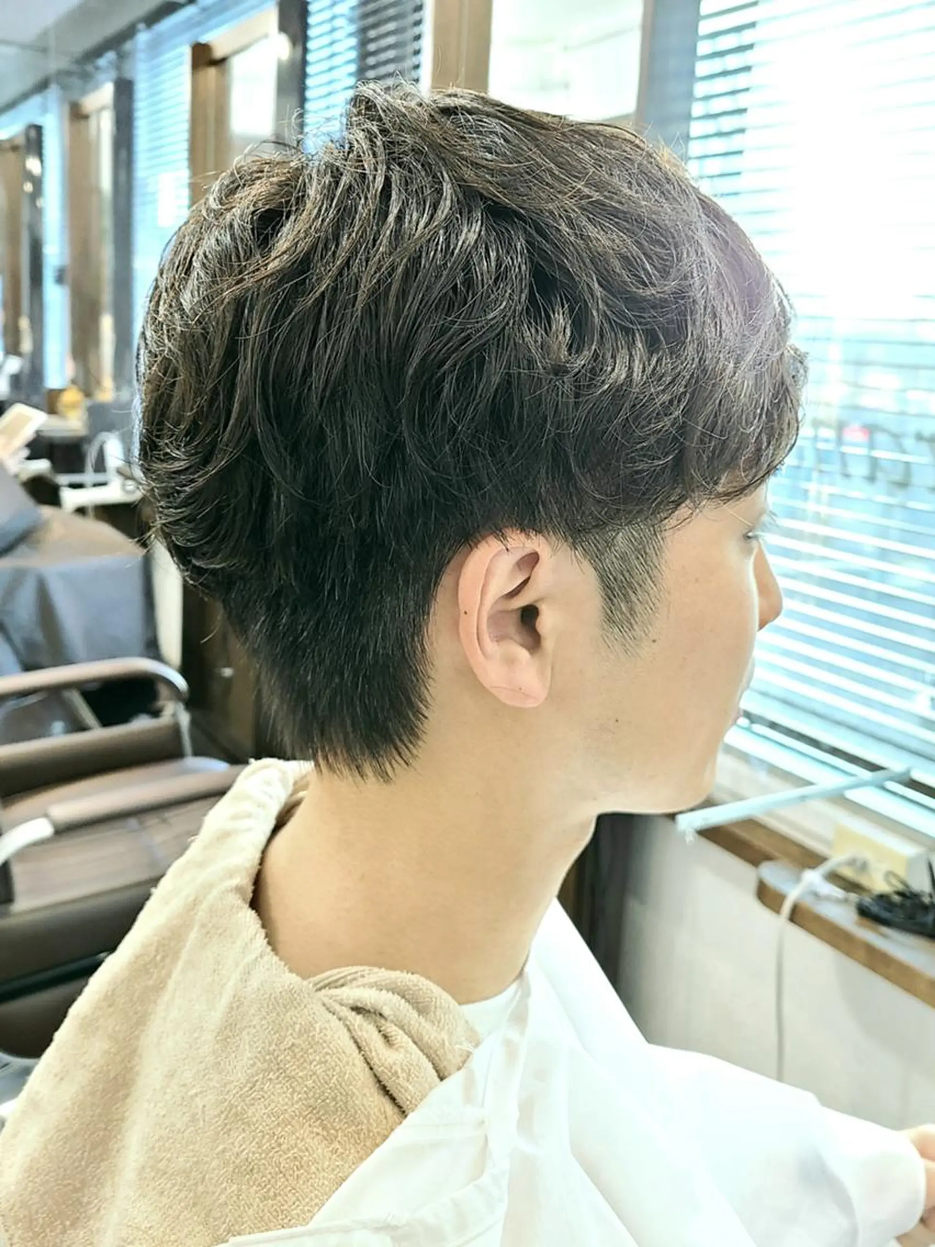 ショート パーマ メンズ デザイナー Anne アンのヘアスタイル