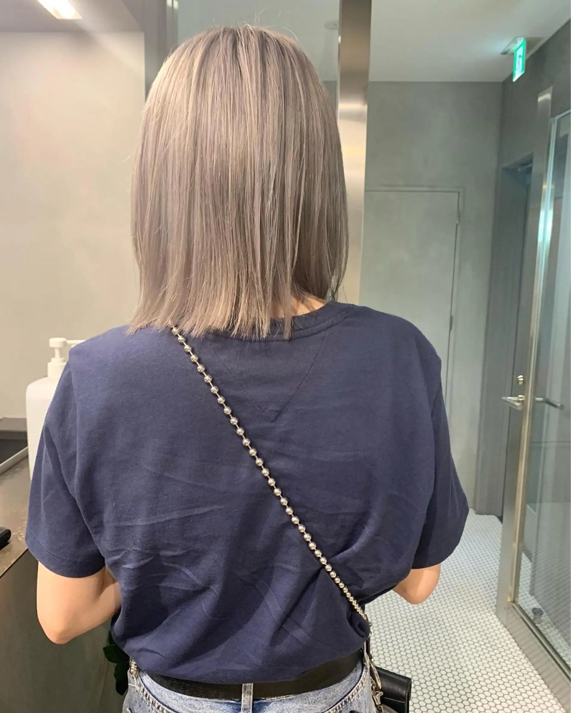 ミディアム カラー カット ヘアカラー トリートメント 園田 将士のヘアスタイル