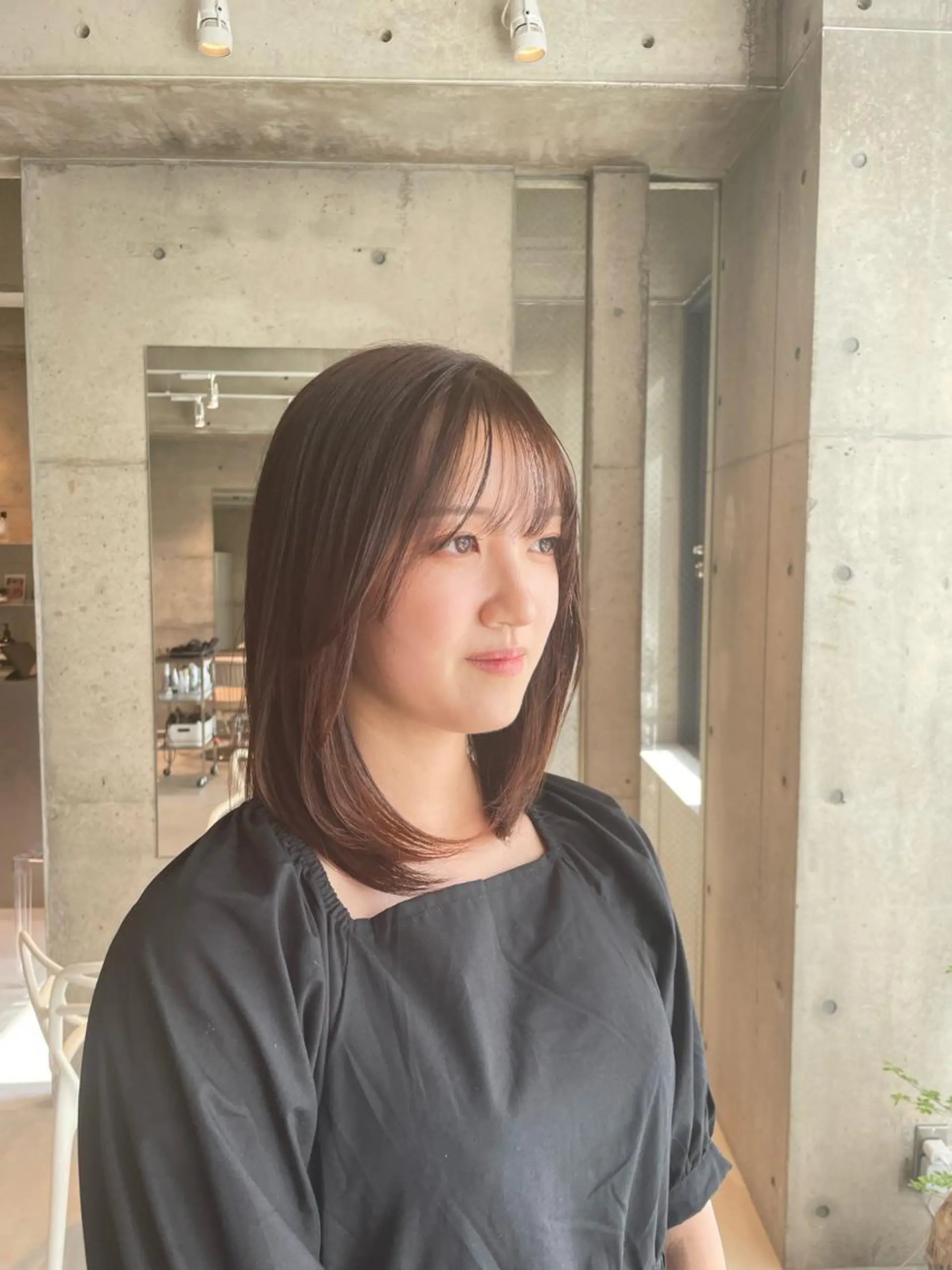 ミディアム IDEN AND TITY所属・ショートモデル募集 yukakoのヘアスタイル