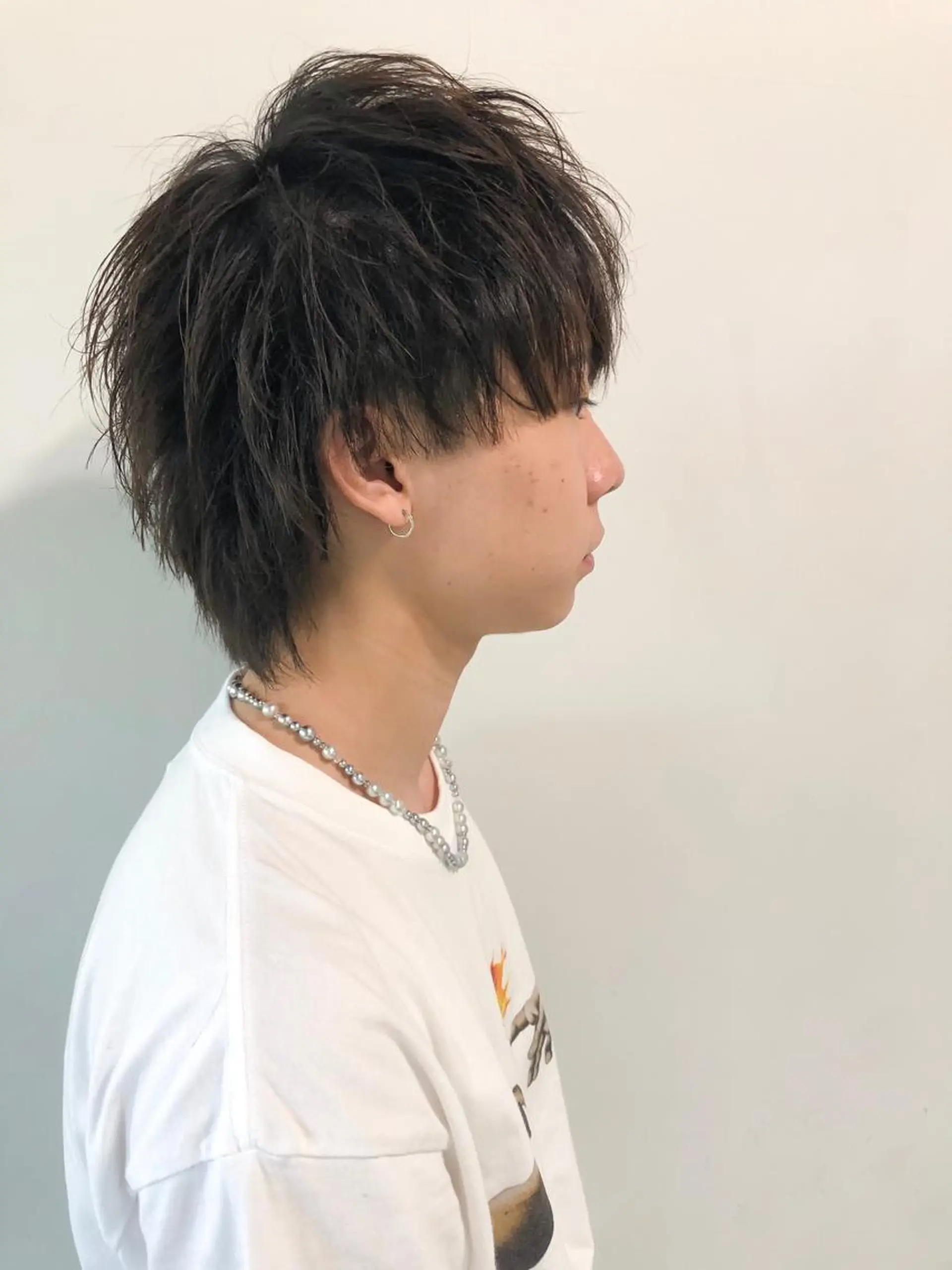 メンズ カット 森本裕/オーナー/ スパイラルパーマのヘアスタイル