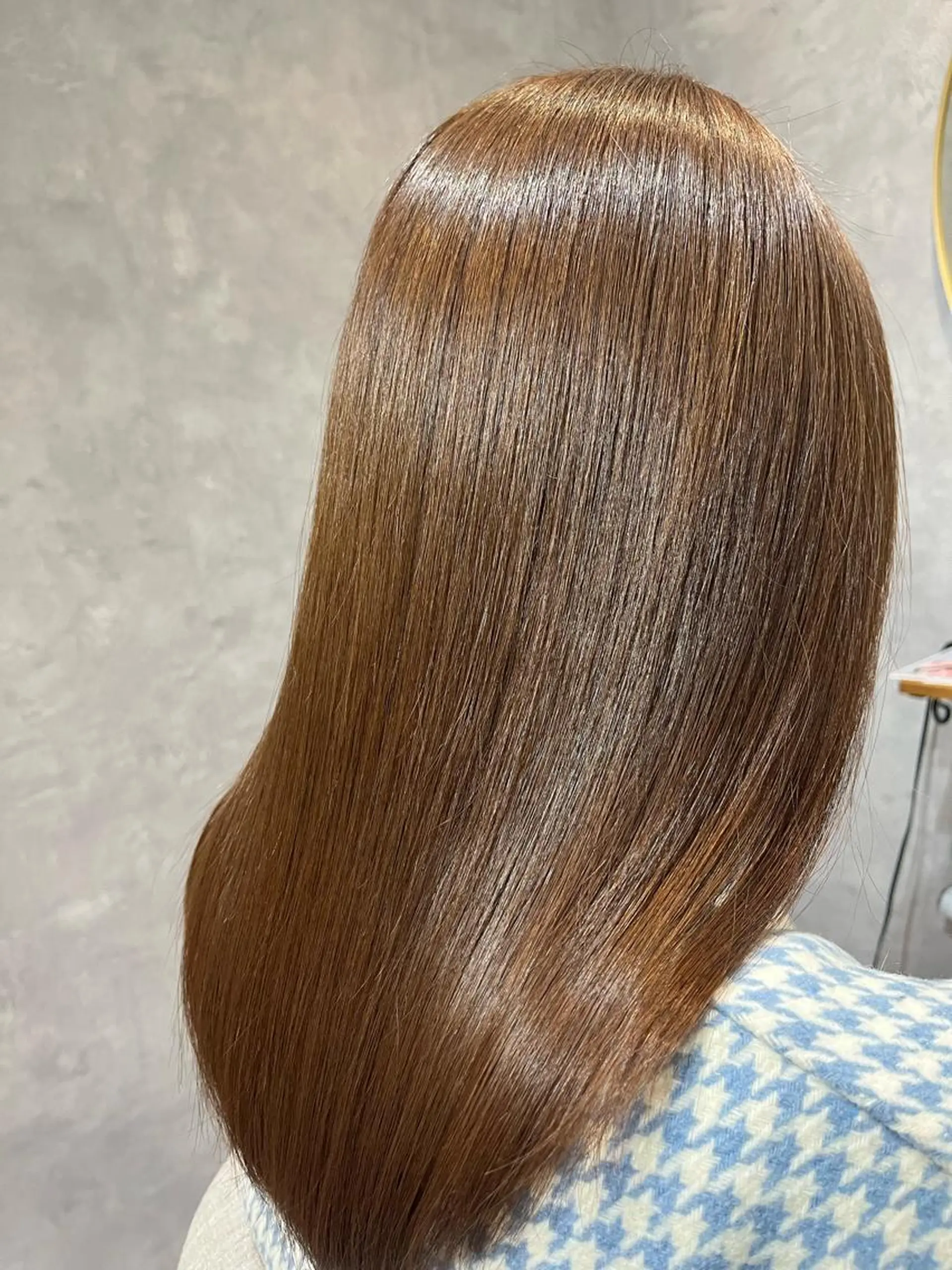 セミロング カット トリートメント 髪質改善&Spa fee by carrefour 大橋店[フィー・バイ・カルフール大橋]所属・stylist Yukieのヘアスタイル