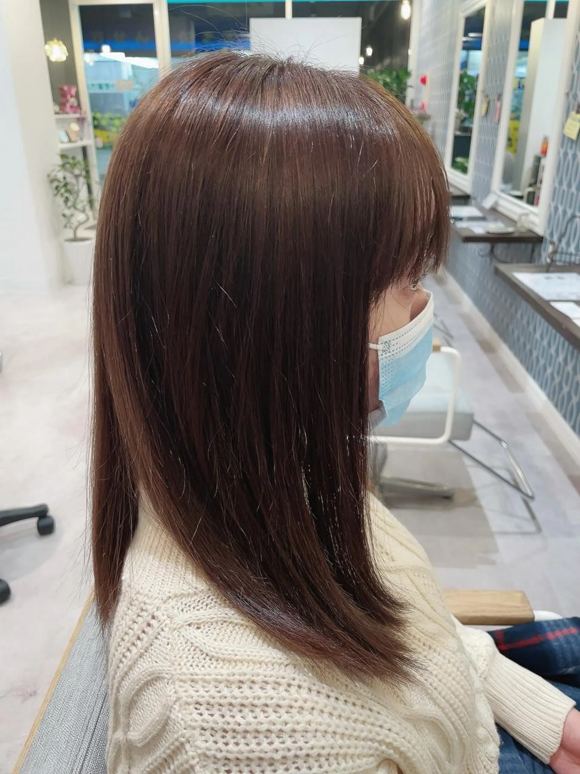 ミディアム トリートメント ♦️髪質改善向上♦️ 井上秀樹のヘアスタイル
