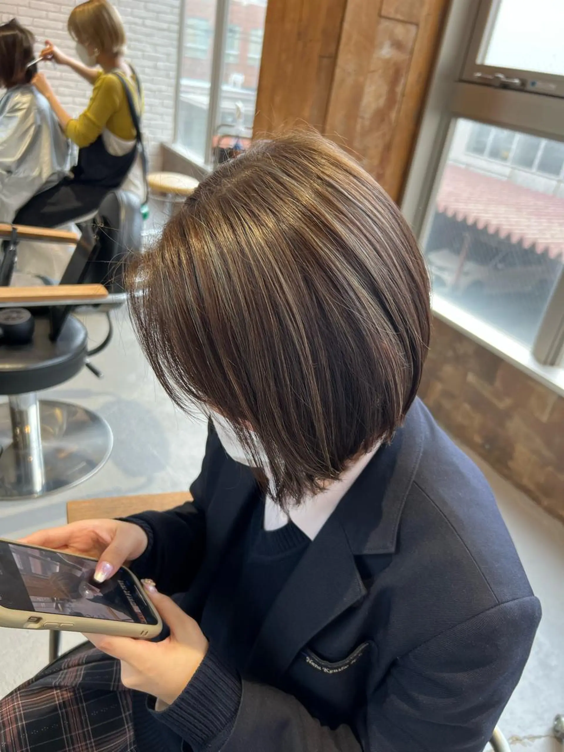 ショート カラー カット ヘアカラー Lafith hair goat大和八木店所属・韓国ヘア/髪質改善 /大和八木/内丸のヘアスタイル