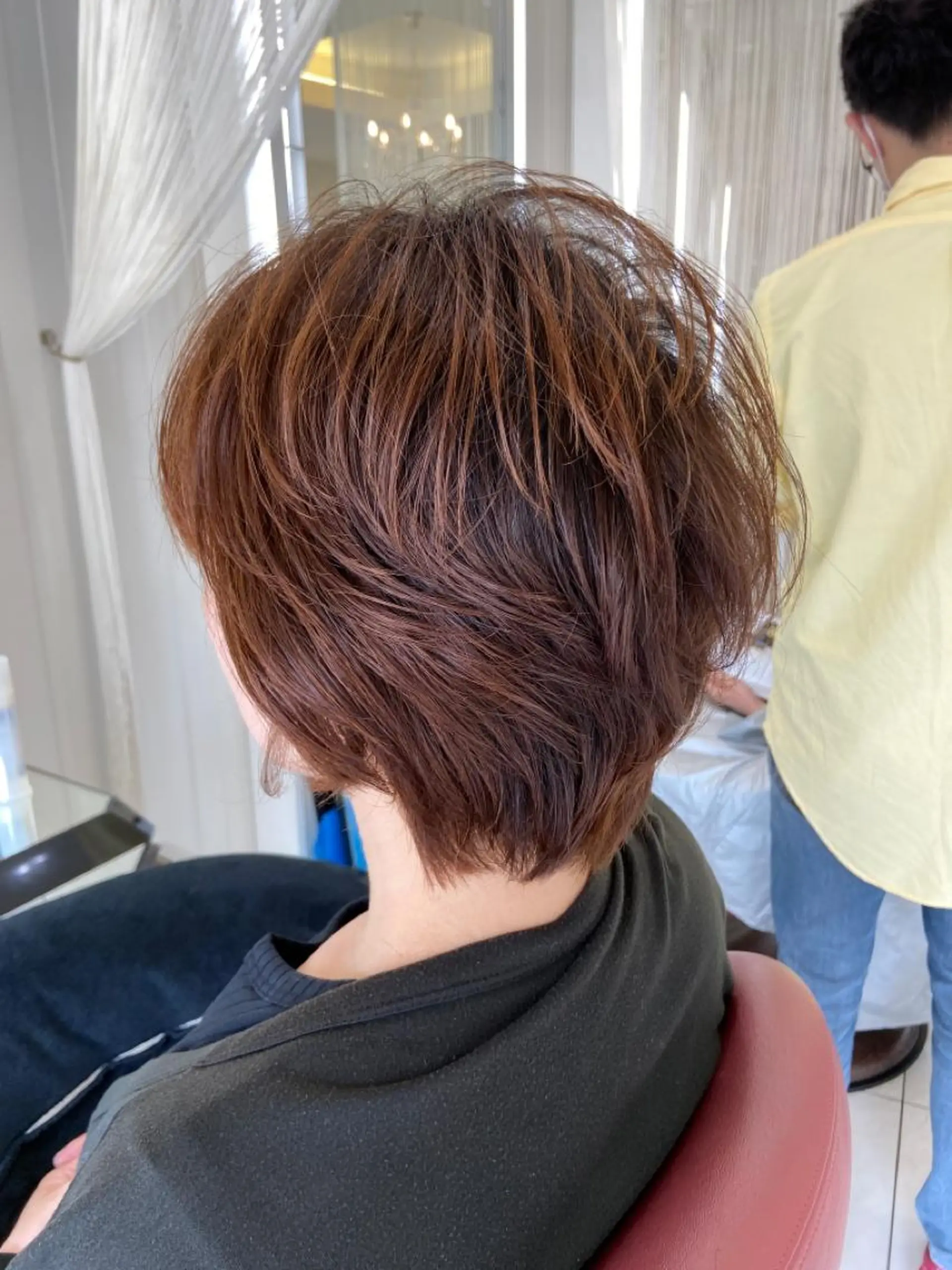 ショート カット 【髪質改善×カラー】 QUALIS沓掛貴浩のヘアスタイル