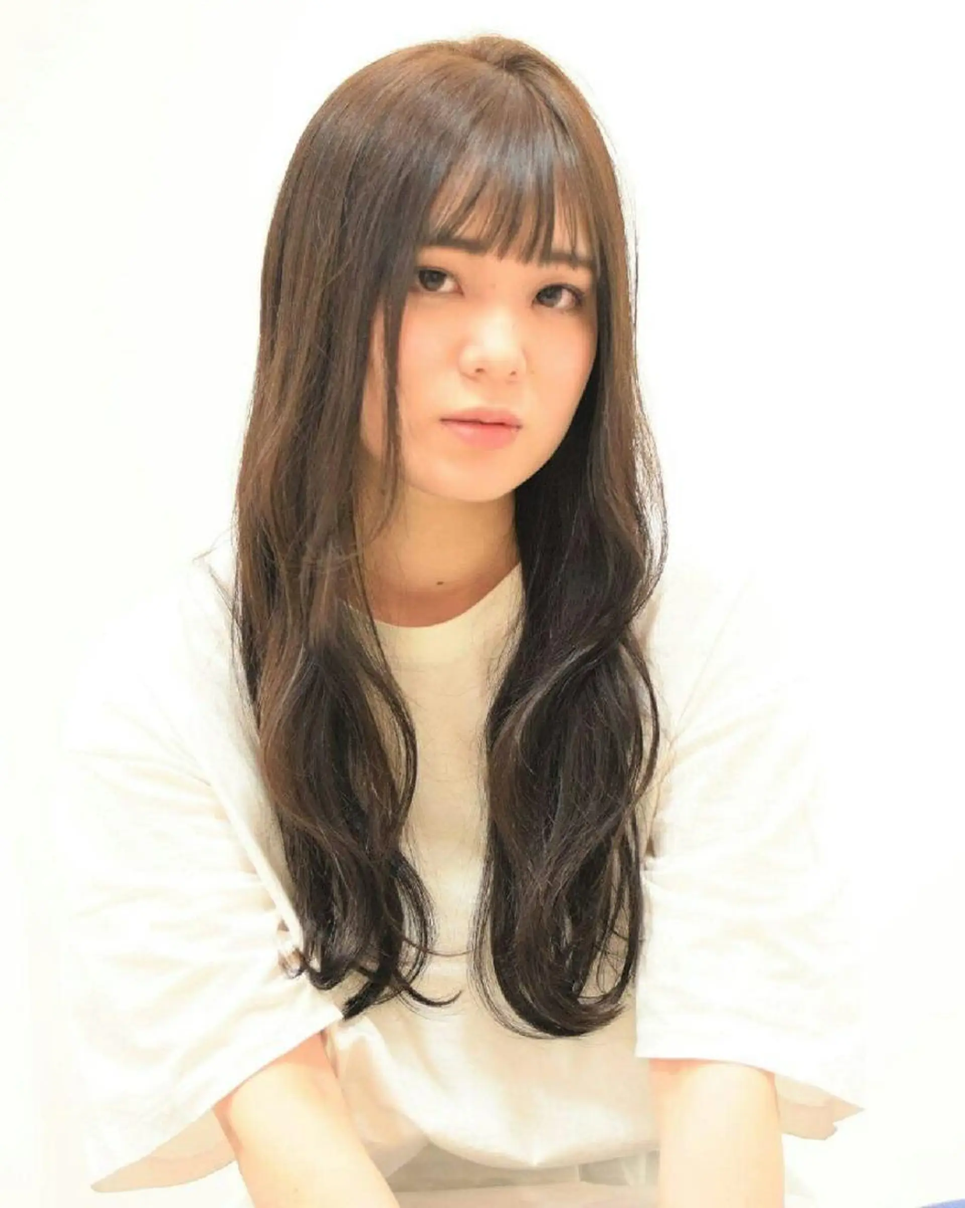 ロング 鈴木 貴之のヘアスタイル