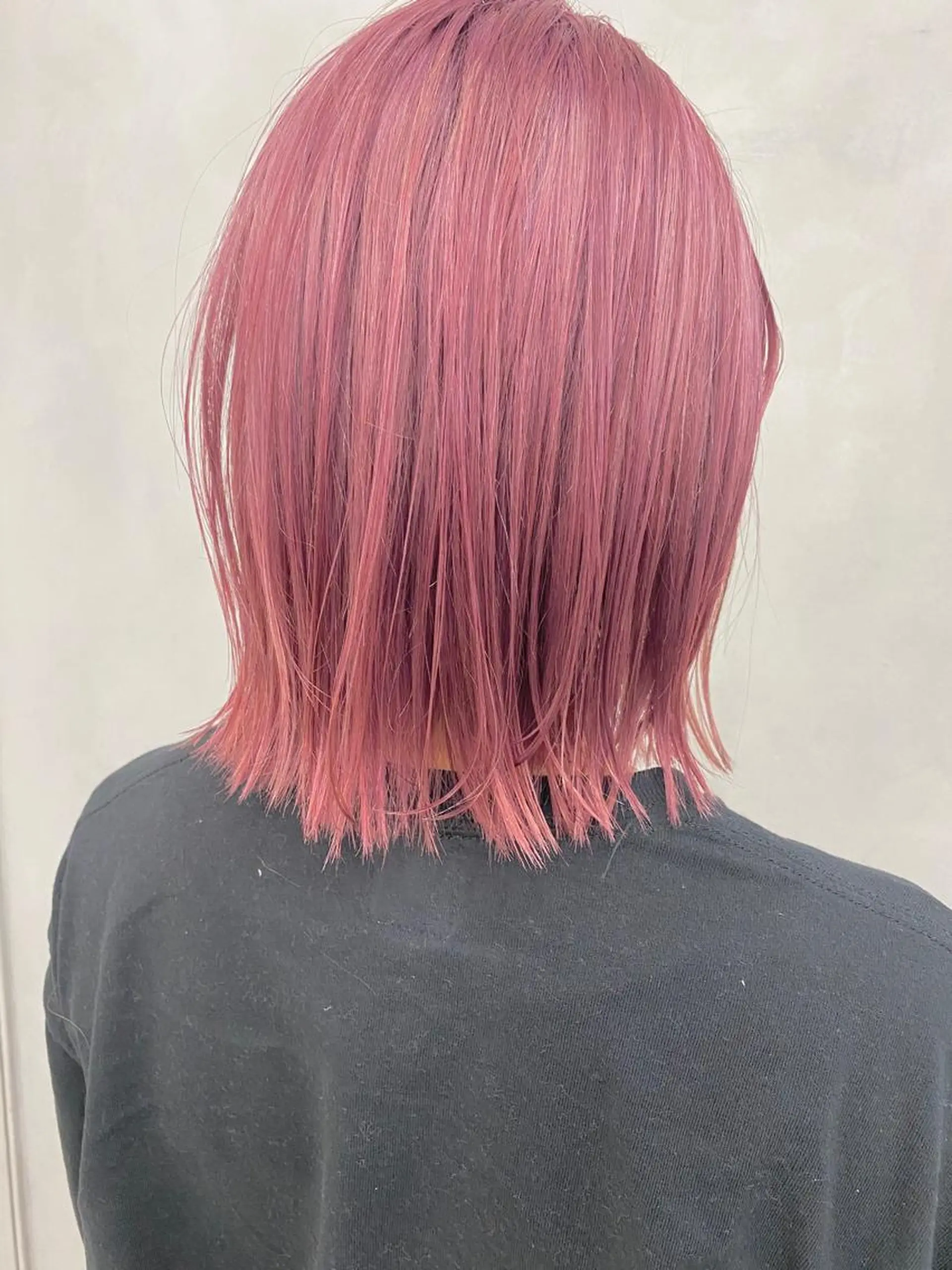 ショート カラー ヘアアレンジ ハイトーン/メンズ/ ボブ RINのヘアスタイル