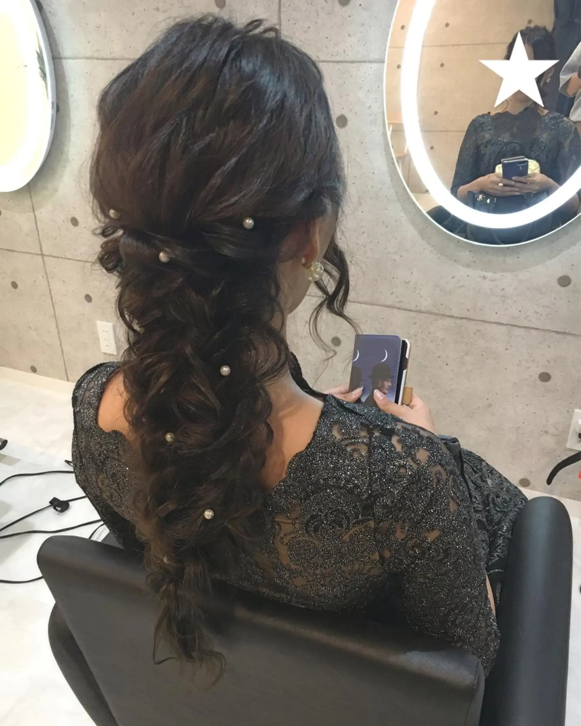 ヘアアレンジ ヘアセット lien natsukiのヘアスタイル