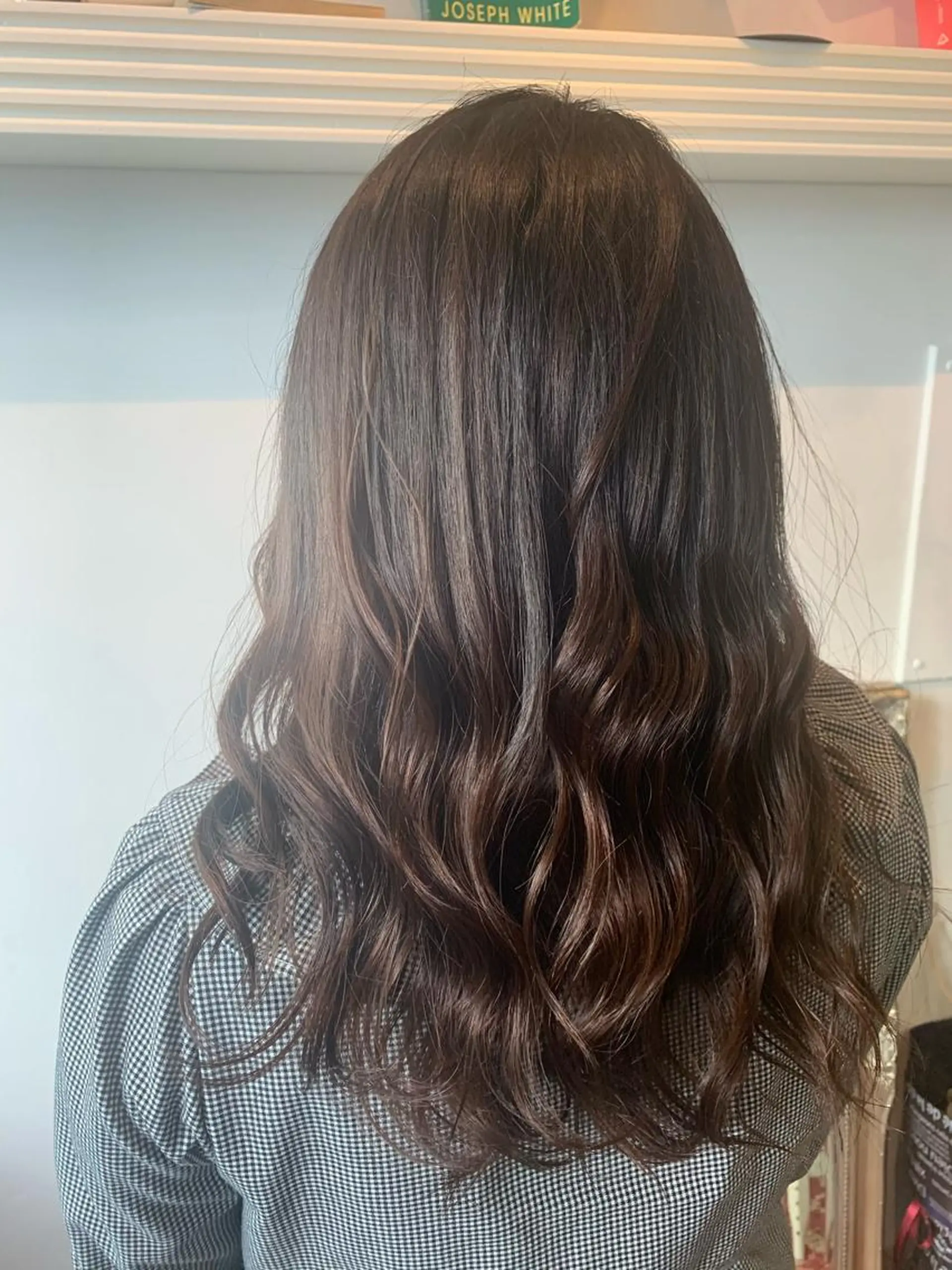 セミロング カット ヘアカラー トリートメント ヘッドスパ ヘアセット 山口 竣也のヘアスタイル