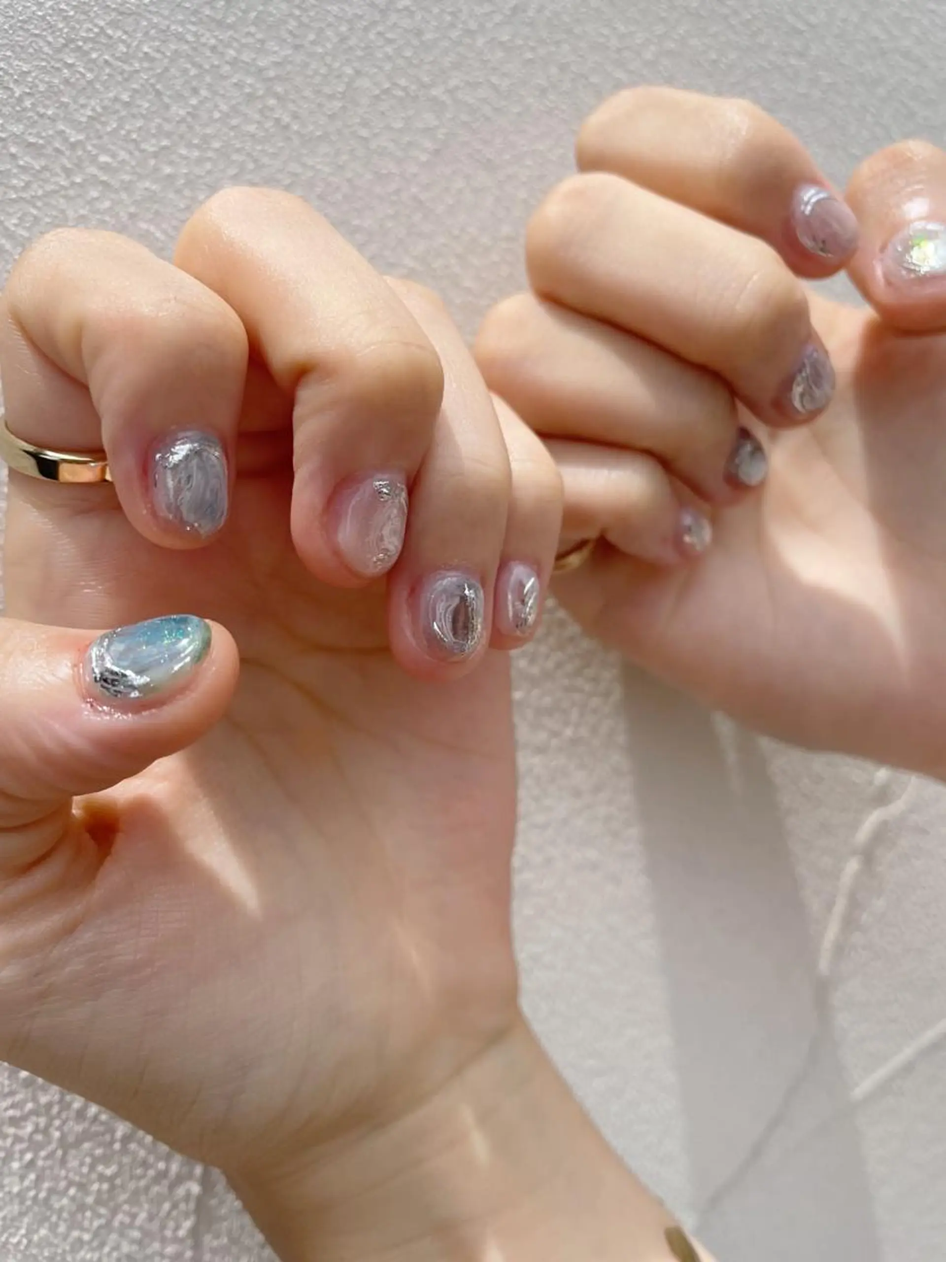 ネイル ニュアンスネイル ハンドネイル フットネイル rebon＊ natsukiのネイルデザイン