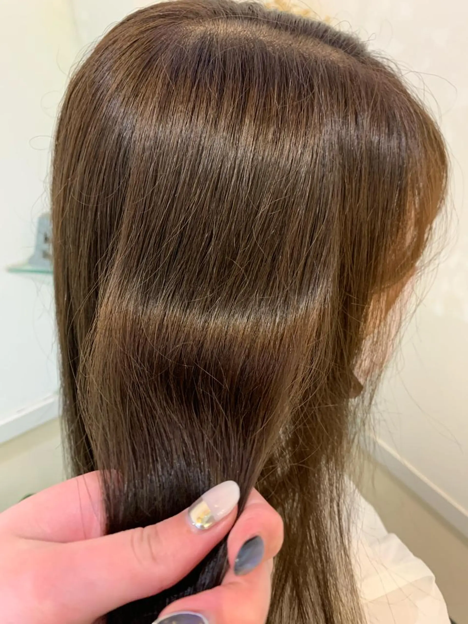 カラー ブリーチしない暖色 カラー🥀杉 優菜のヘアスタイル