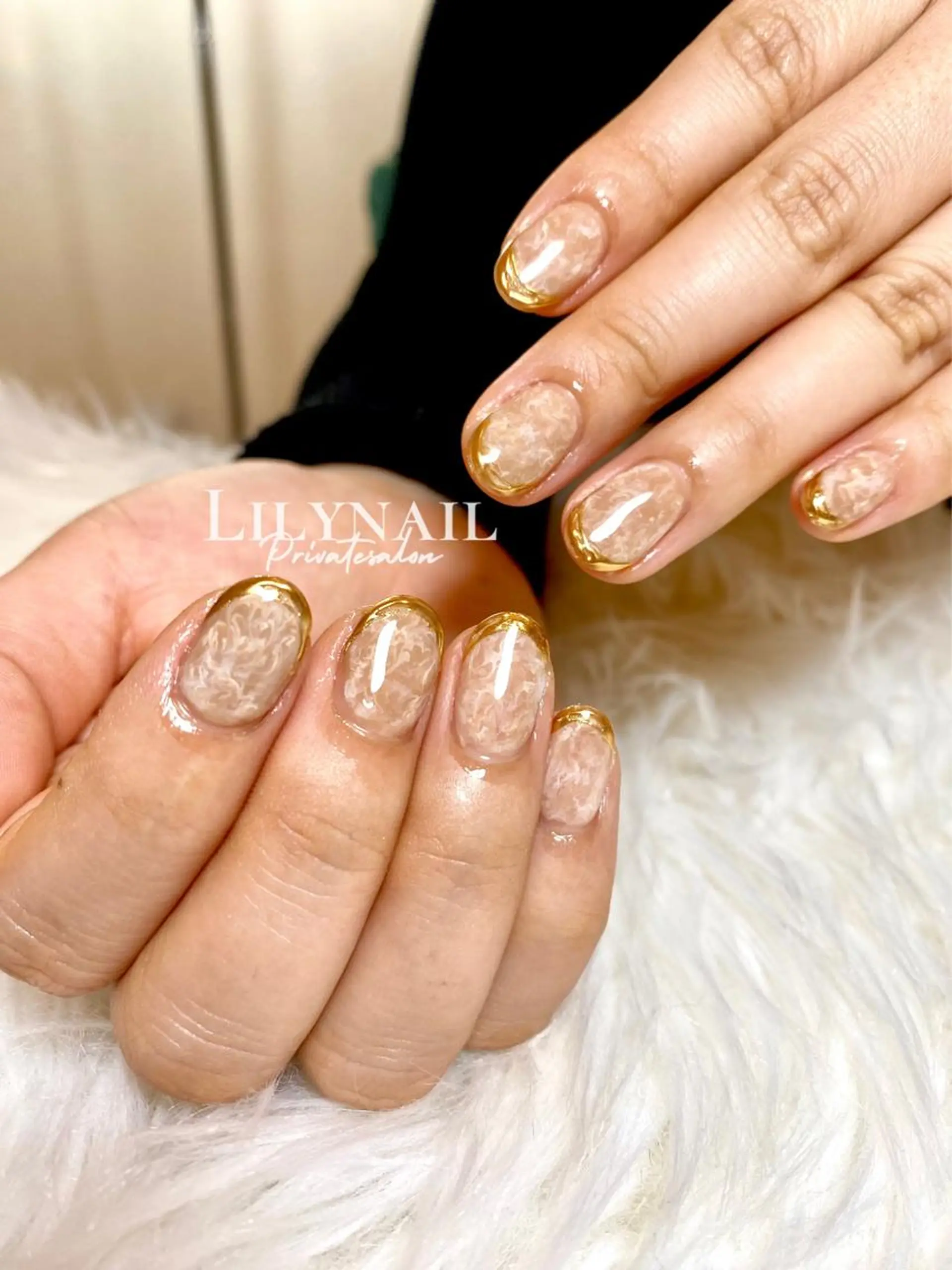 ネイル ハンドネイル #Lilynail ﾊﾙｶのネイルデザイン