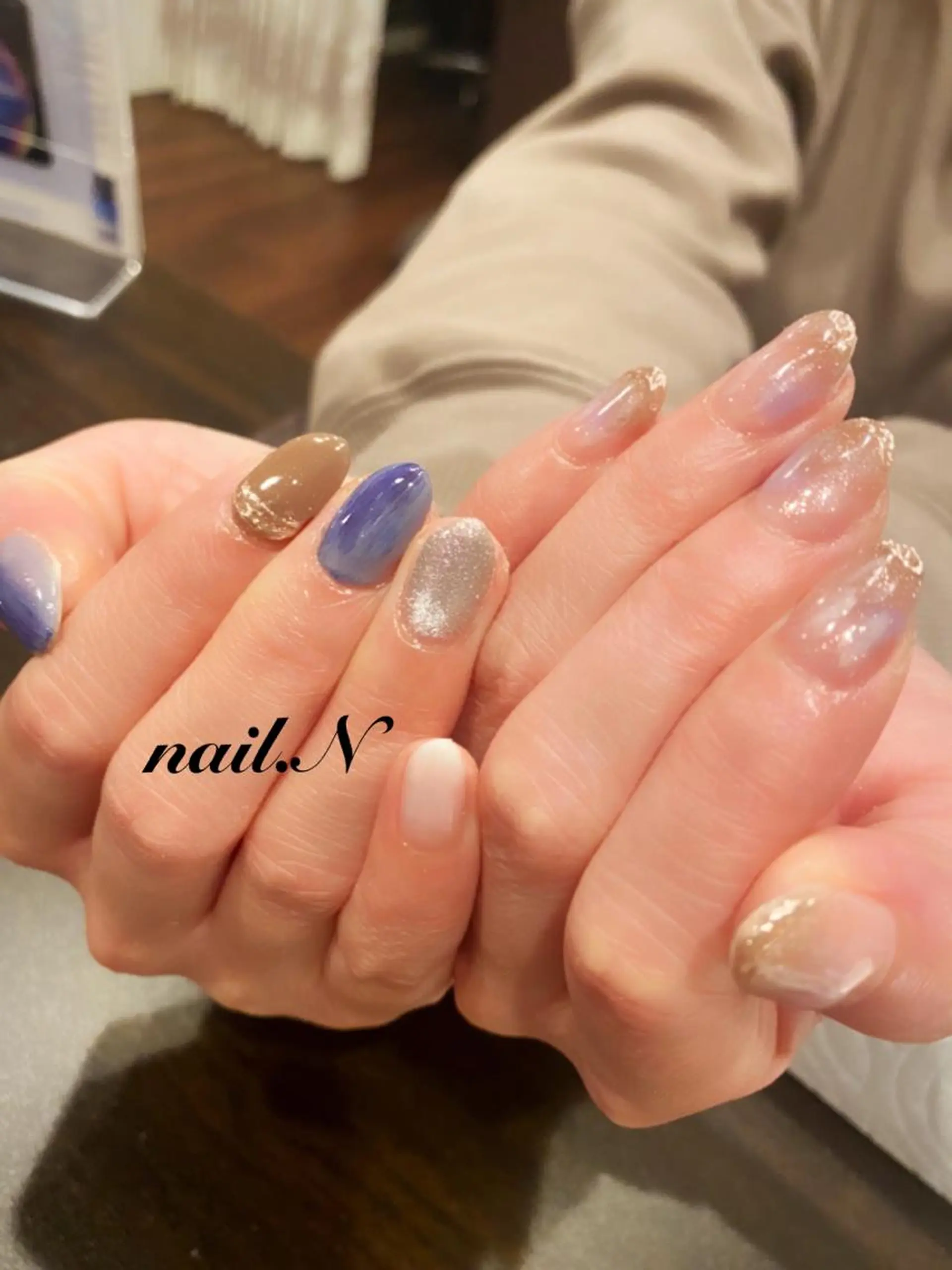 ネイル ニュアンスネイル nail.N所属・斉藤 尚子のネイルデザイン