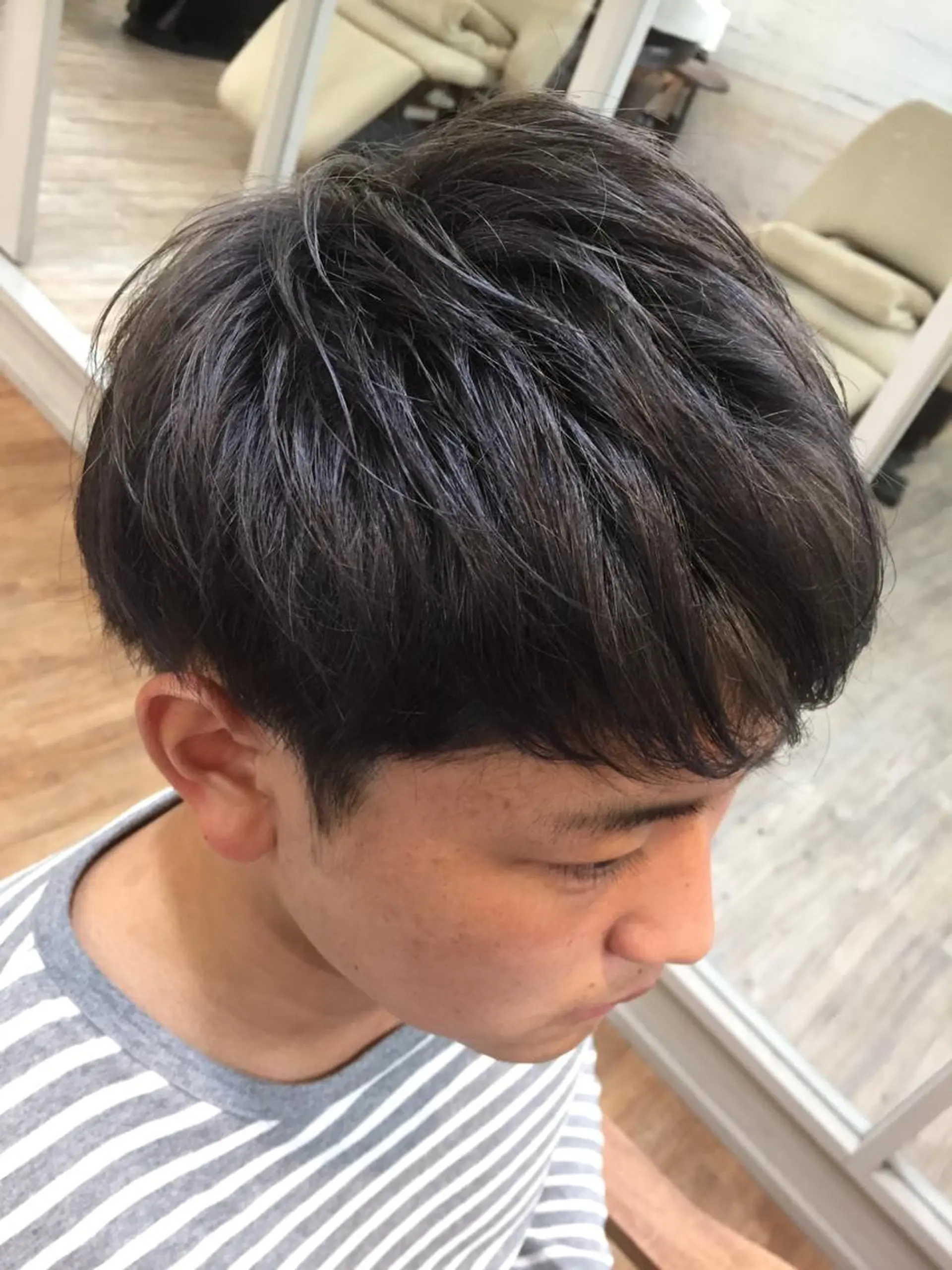 ショート メンズ マッシュ メンズショート アッシュ ショートヘア ◇おの あすか◇のヘアスタイル