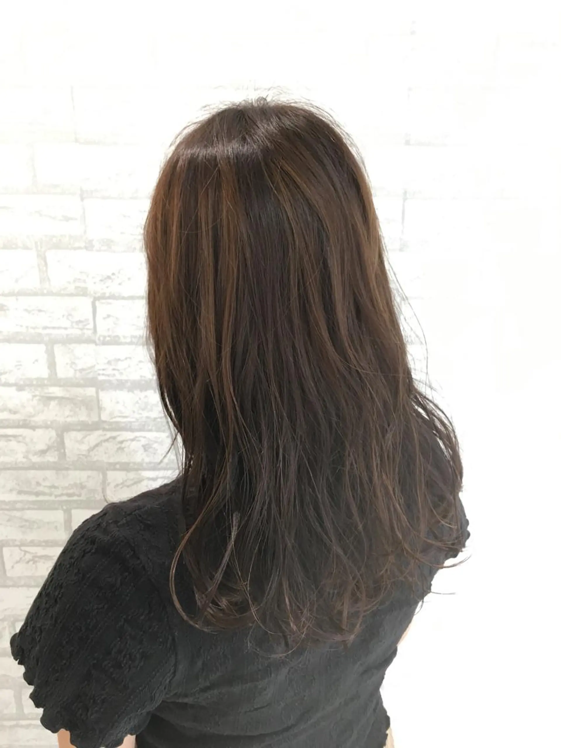 ミディアム カラー NYNY四條畷店 森 亮人のヘアスタイル