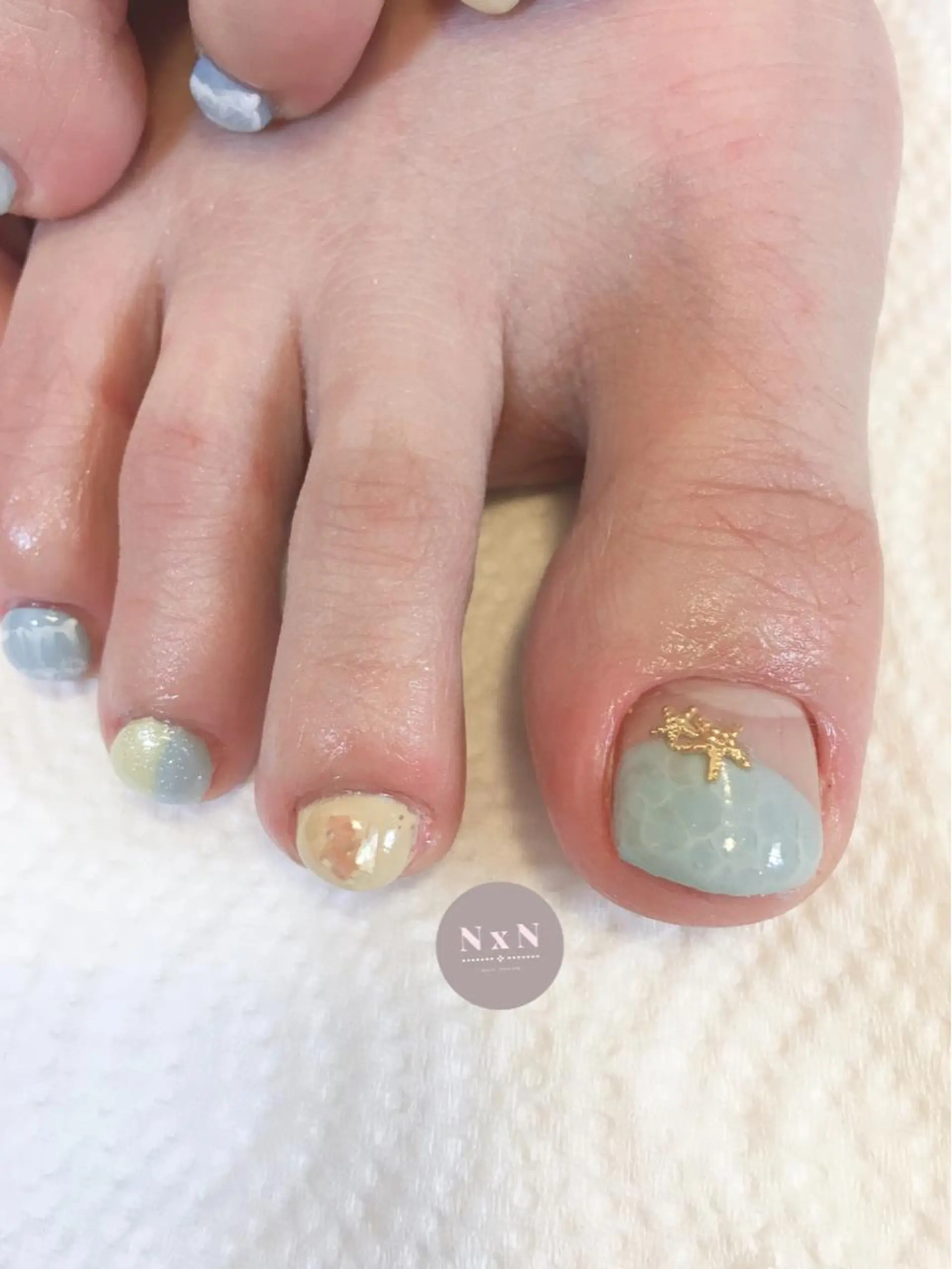 ネイル フットネイル nail salon N×Nのネイルデザイン