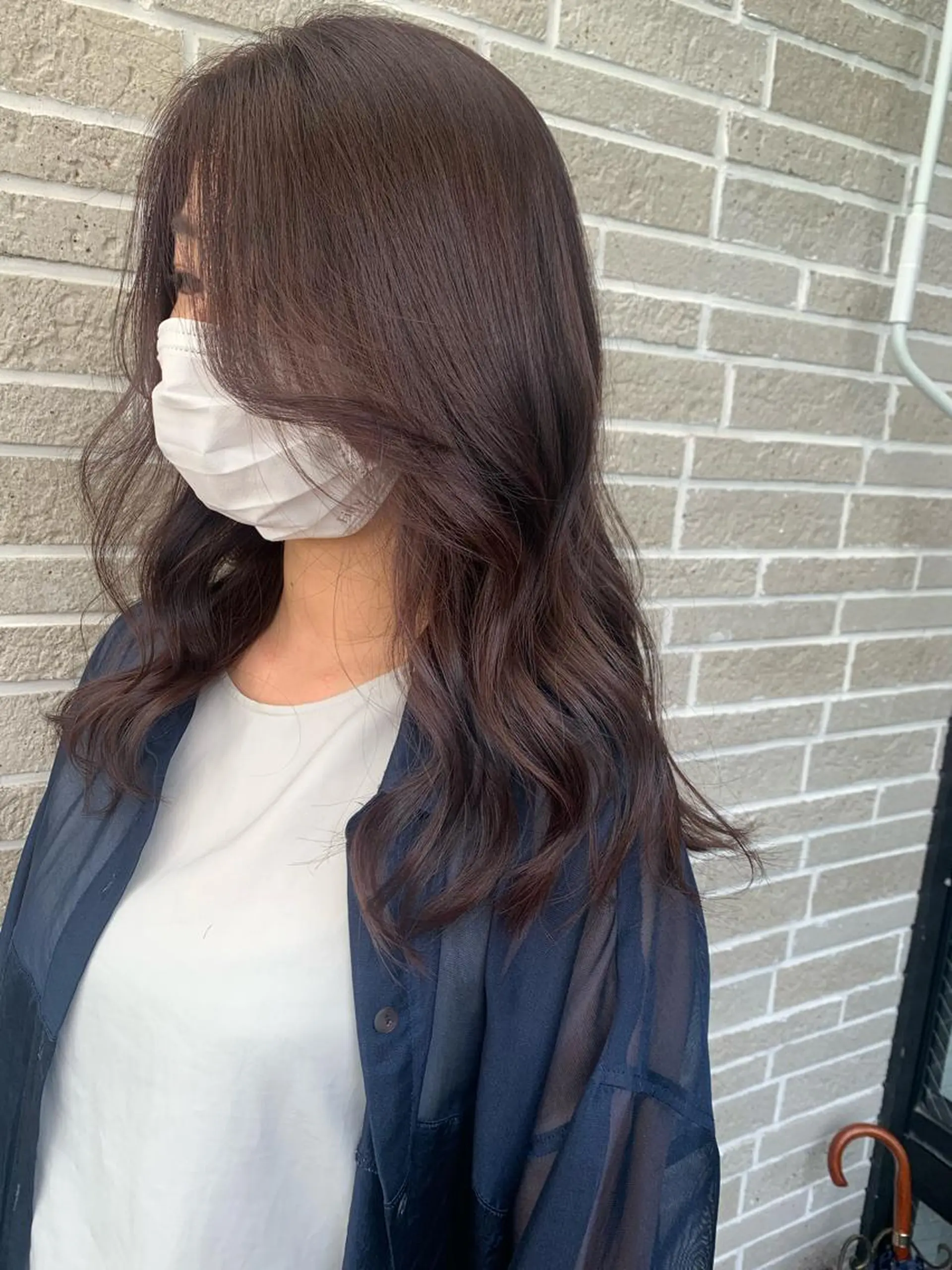 ロング カラー ヘアアレンジ カット ヘアカラー トリートメント kei/透明感カラー /ベージュ/ブリーチのヘアスタイル